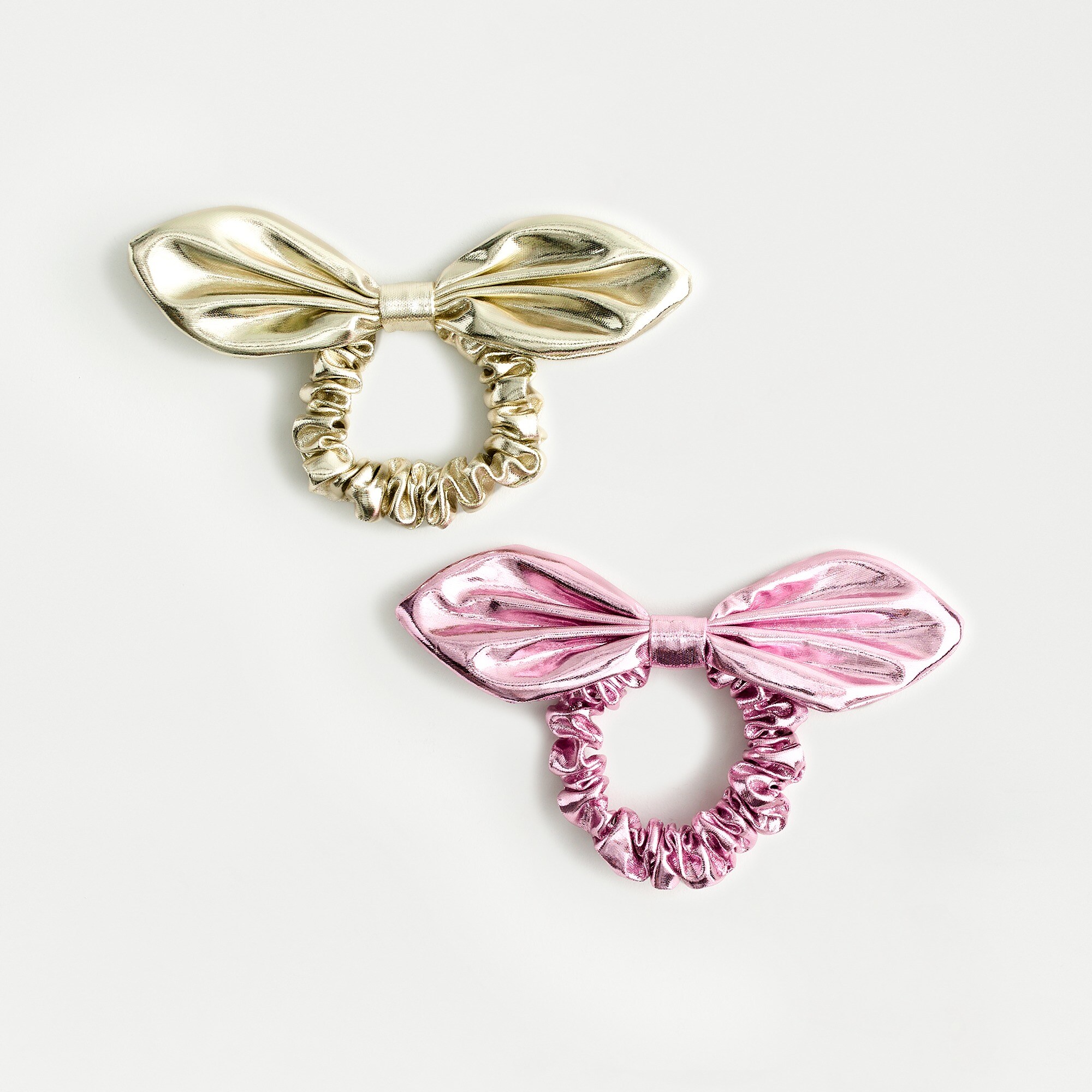 Girls’ scrunchie two-pack