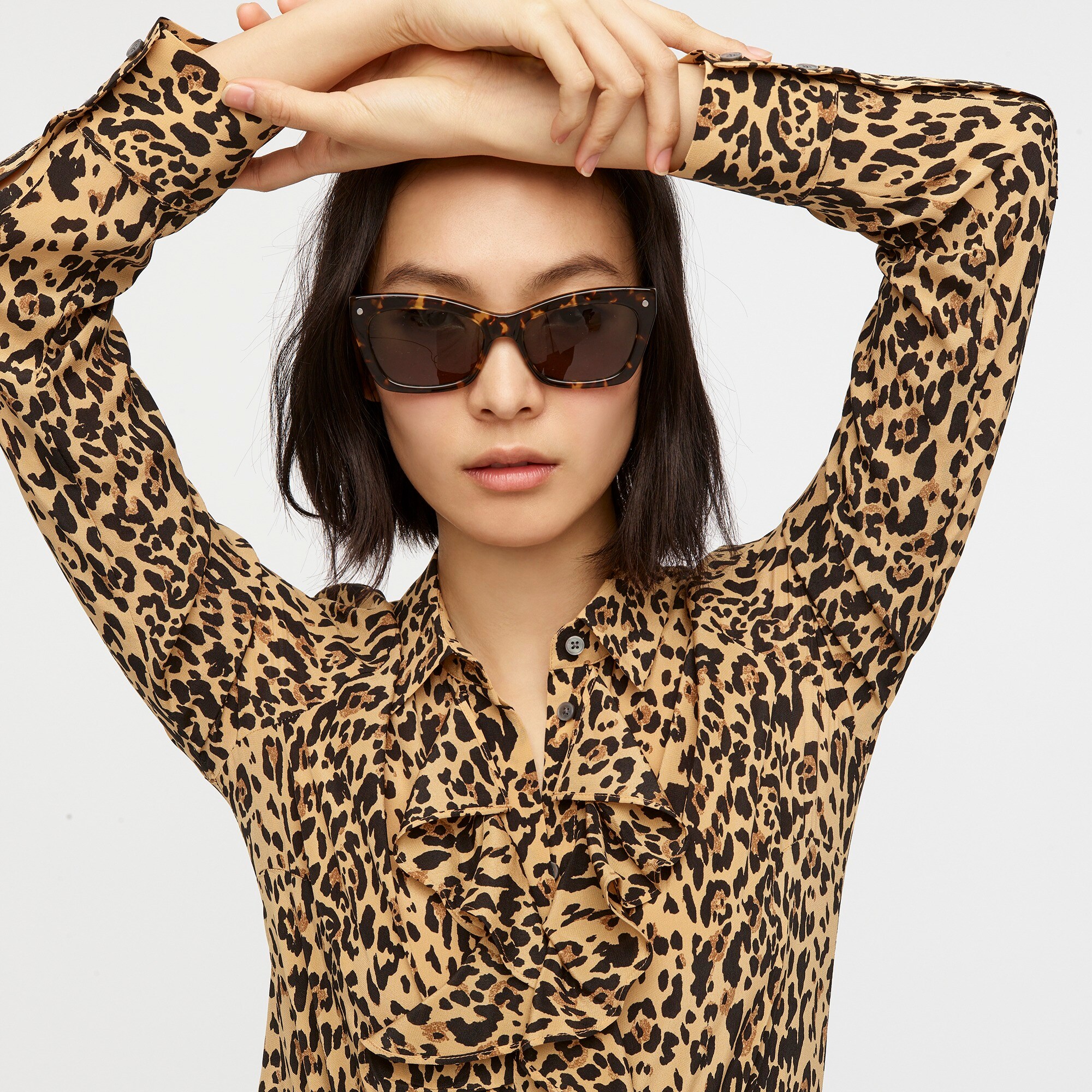 J.Crew Retro Rectangular Sunglasses For Women