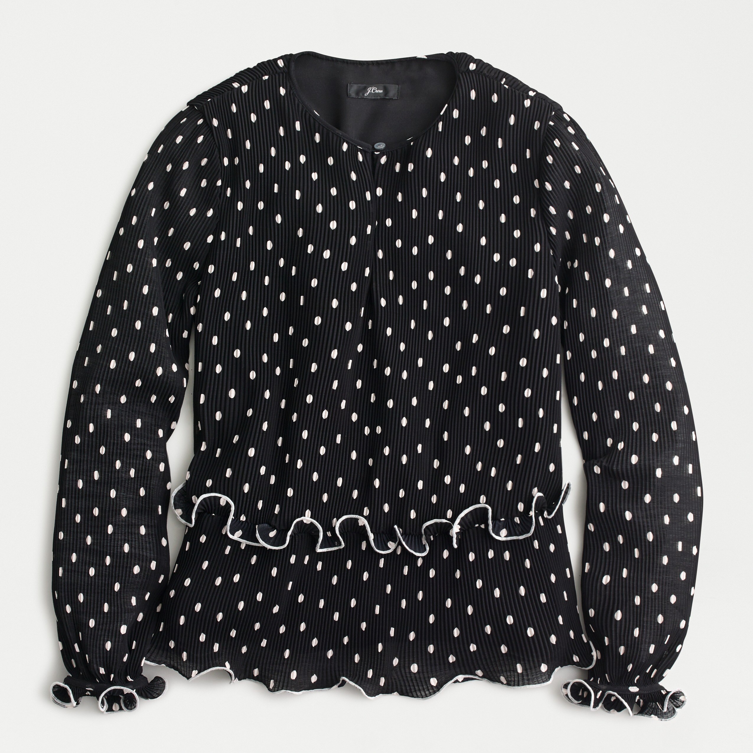 J crew peplum top on sale
