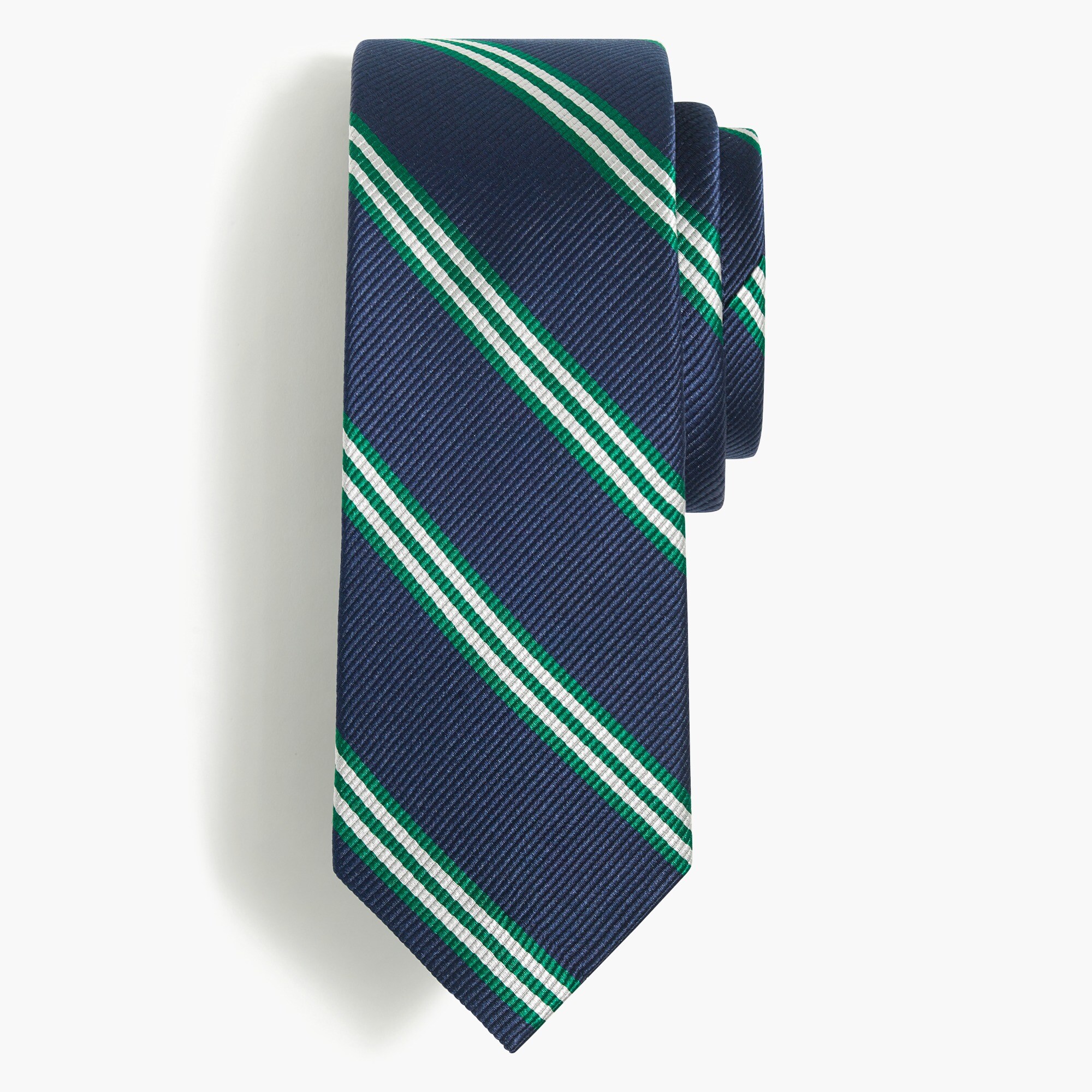 Striped tie