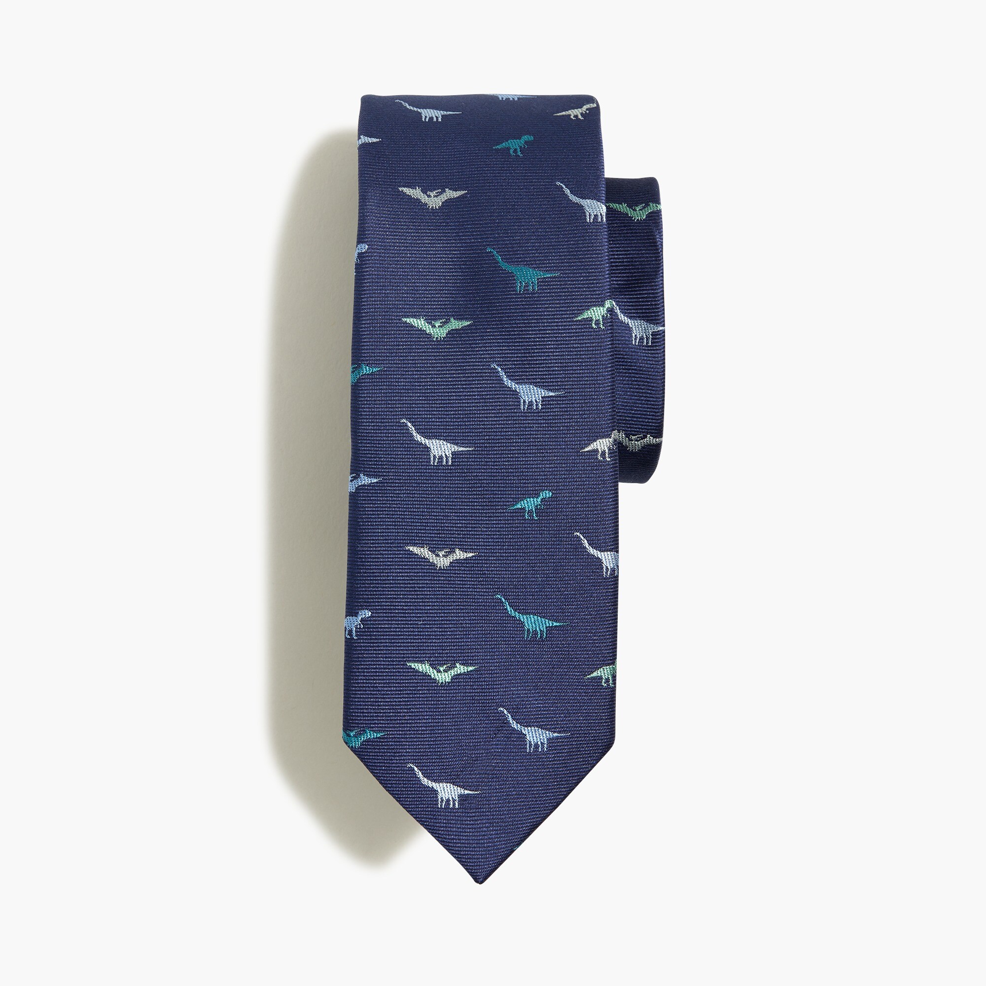 Boys' embroidered tie