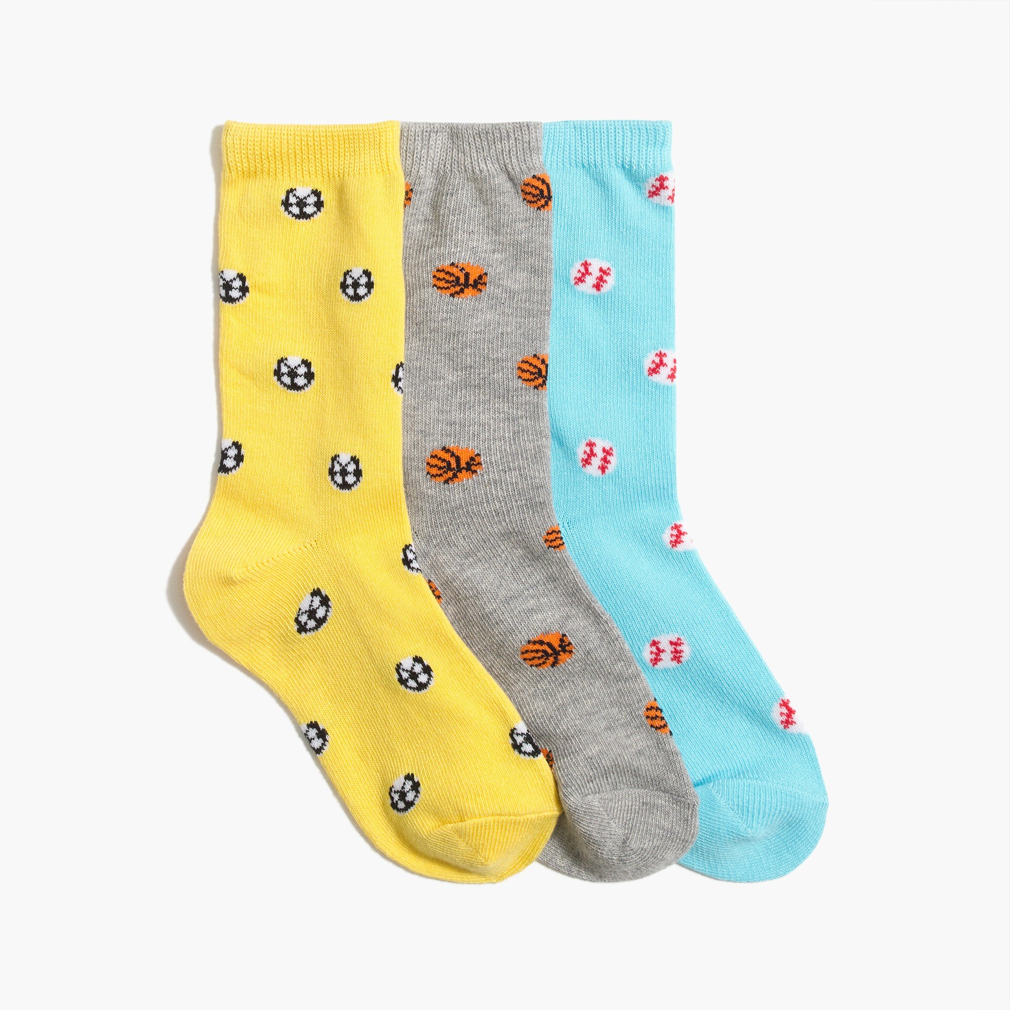 Boys' sports trouser socks three-pack
