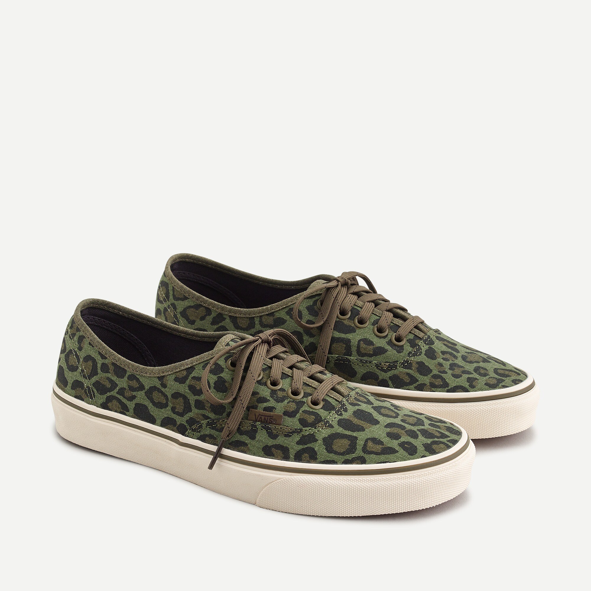 J.Crew Vans X J.Crew Authentic Sneakers In Leopard For Men