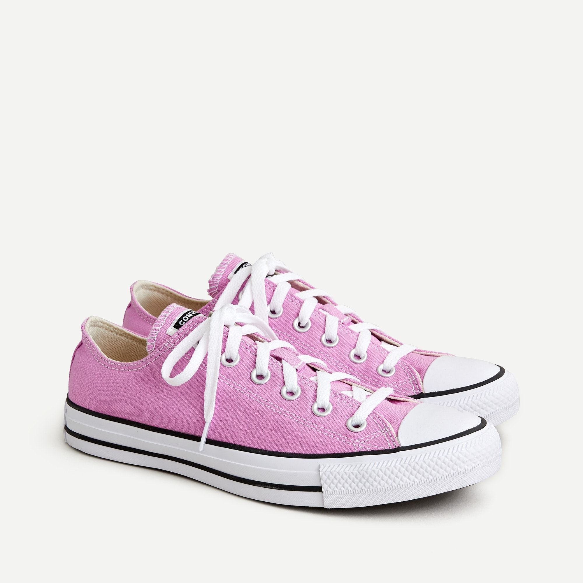 pink converse low tops womens