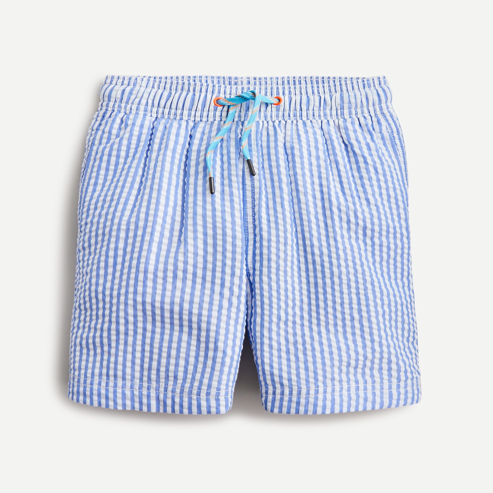 J.Crew Boys Swim Trunk In Seersucker For Boys
