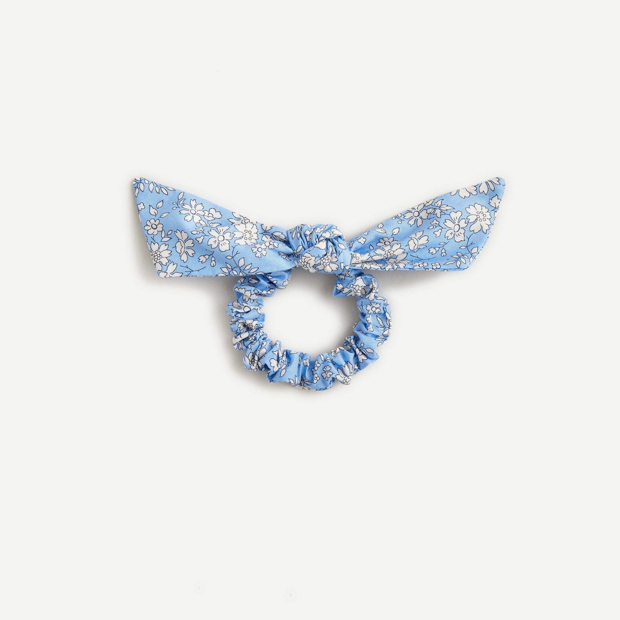 Bow scrunchie in Liberty® floral print