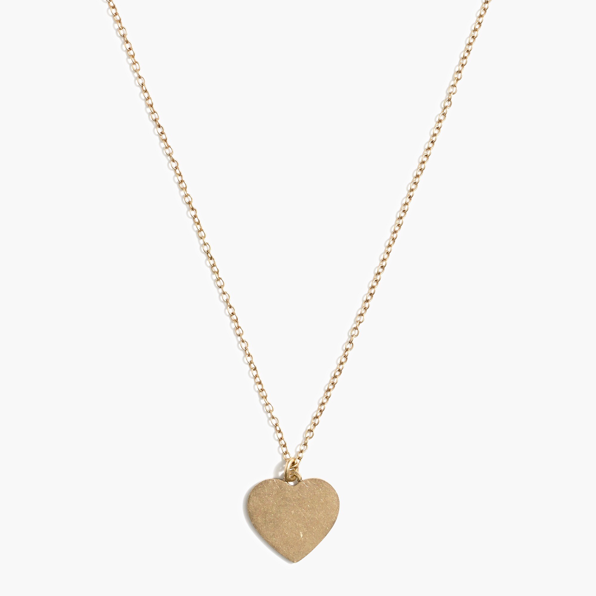 Heart pendant necklace