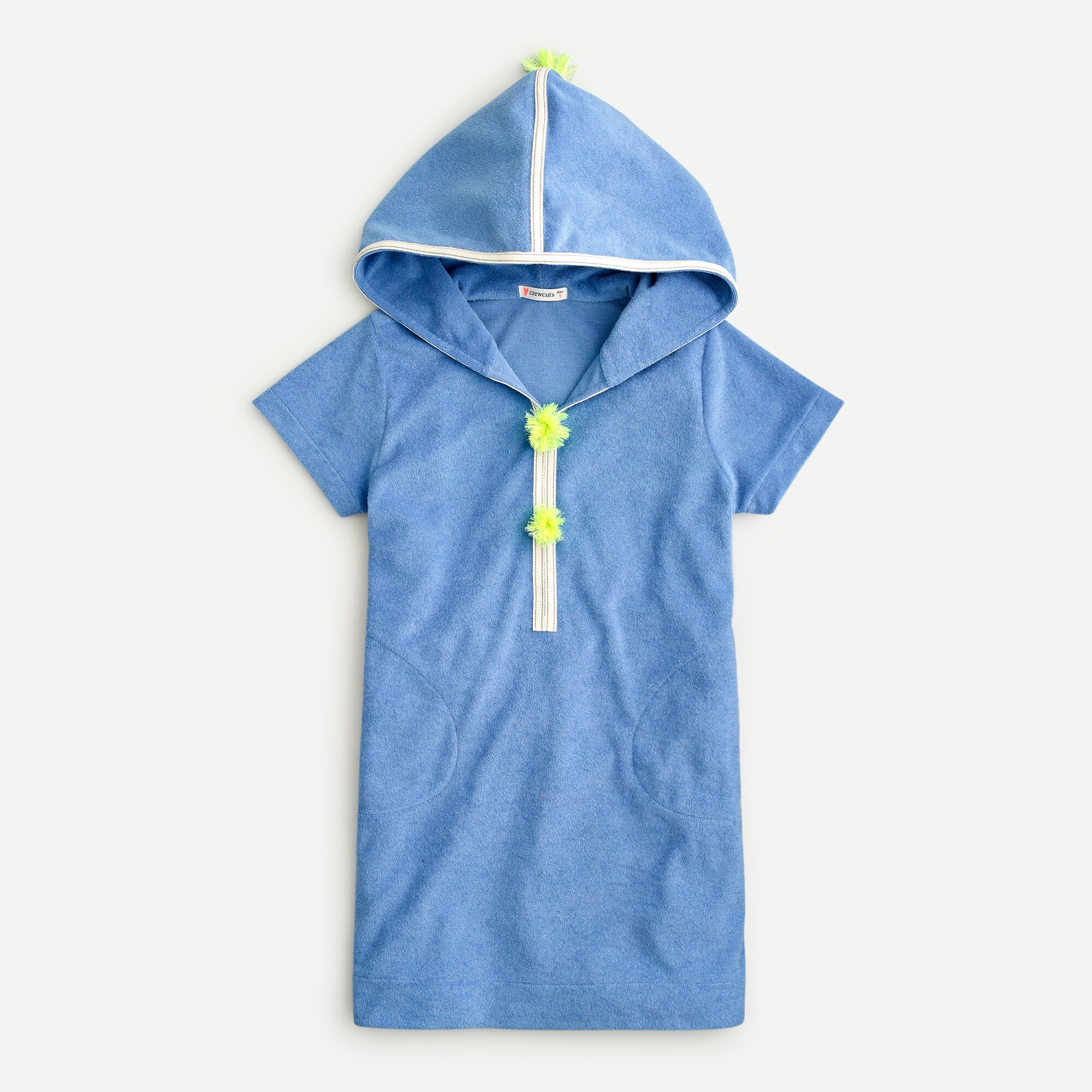 Girls' terry hoodie dress