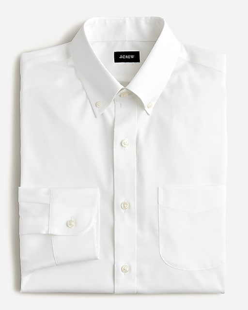 mens Slim Bowery wrinkle-free stretch cotton shirt