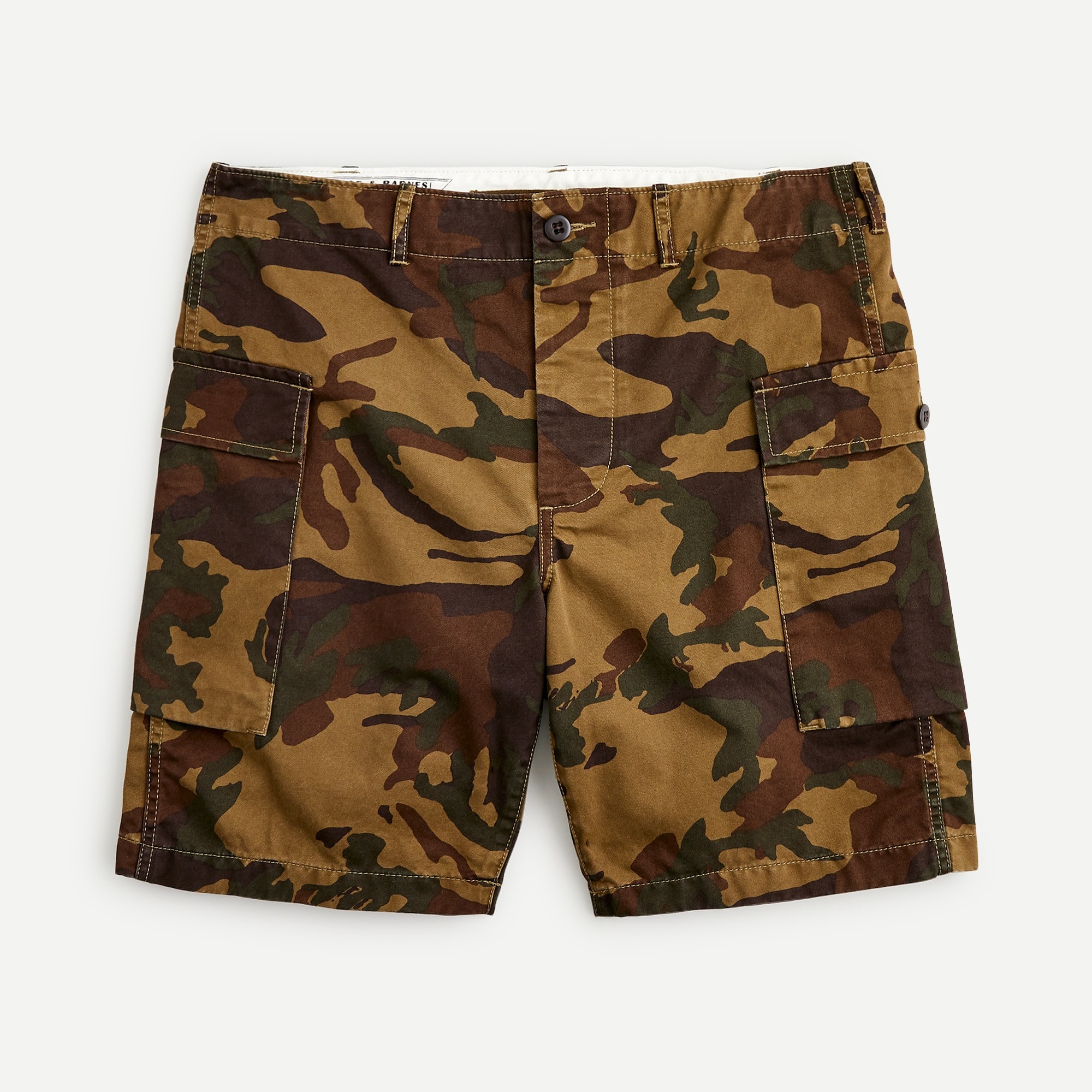 Wallace & Barnes organic cotton-hemp cargo short