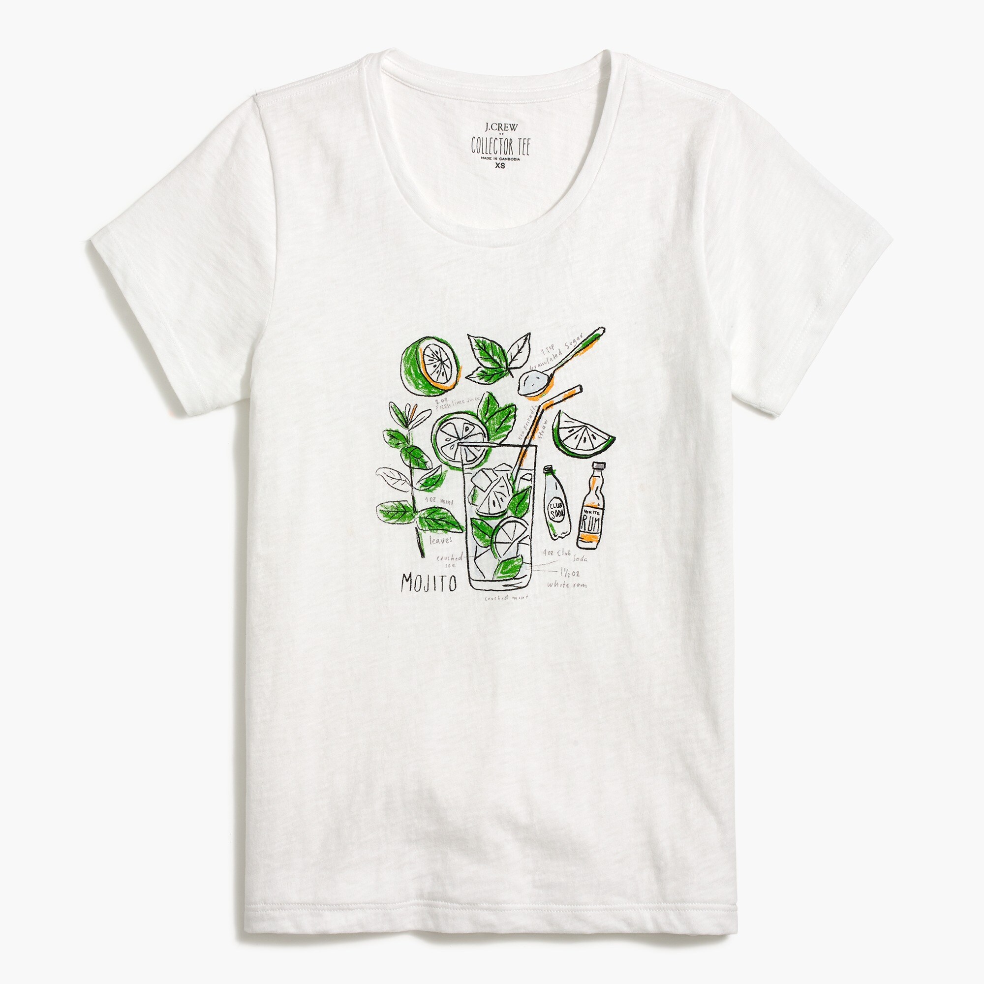 mojito graphic tee for women