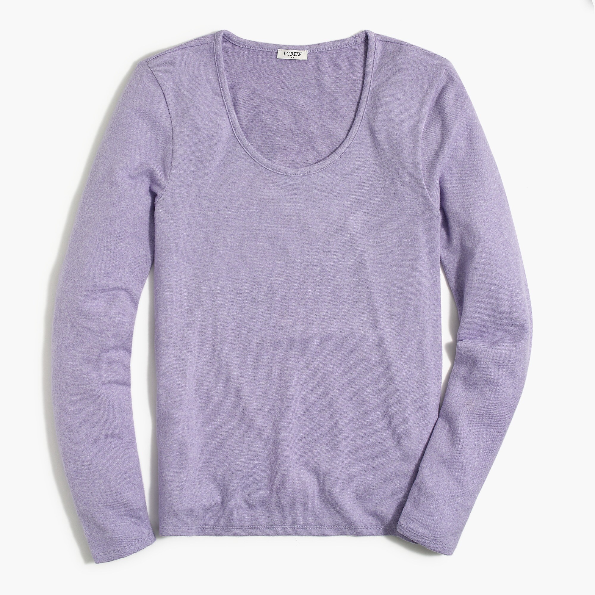 long-sleeve marled tee in signature cozy yarn for women
