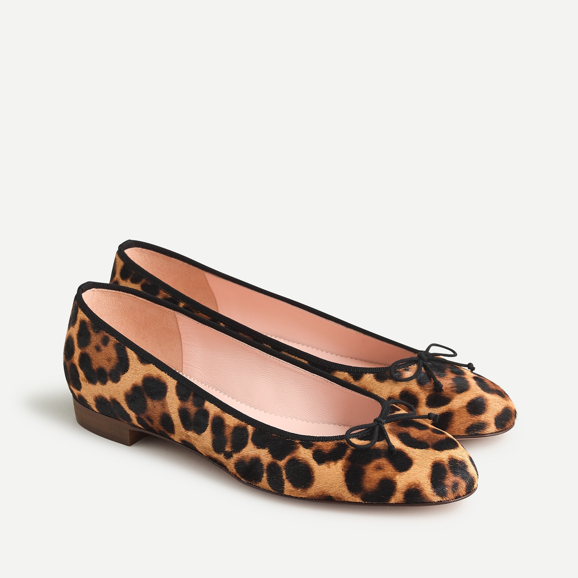 leopard ballerina shoes