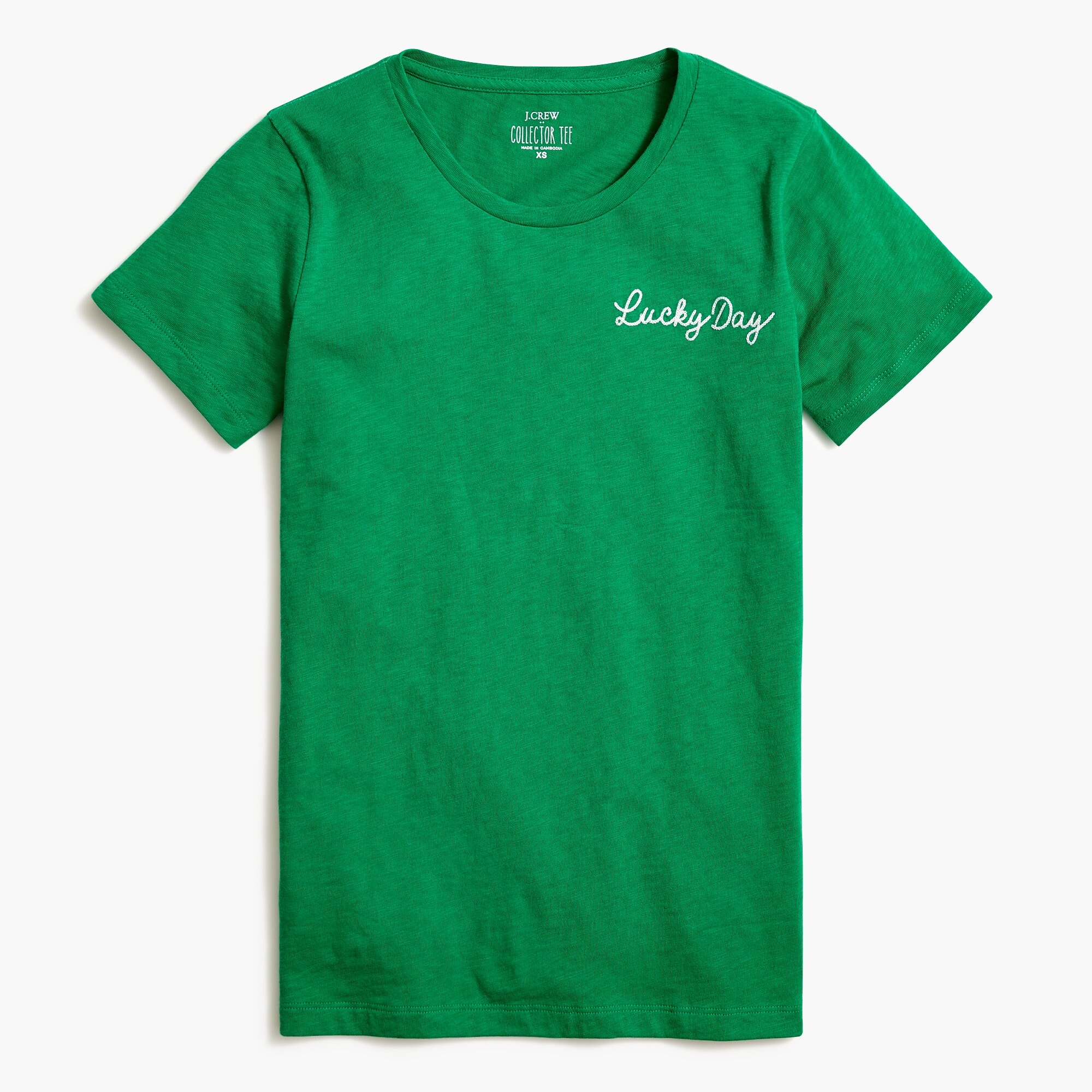 lucky graphic tee for women