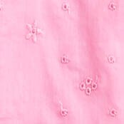 Long-sleeve ruffle shirt in floral eyelet LARKSPUR PINK j.crew: long-sleeve ruffle shirt in floral eyelet for women