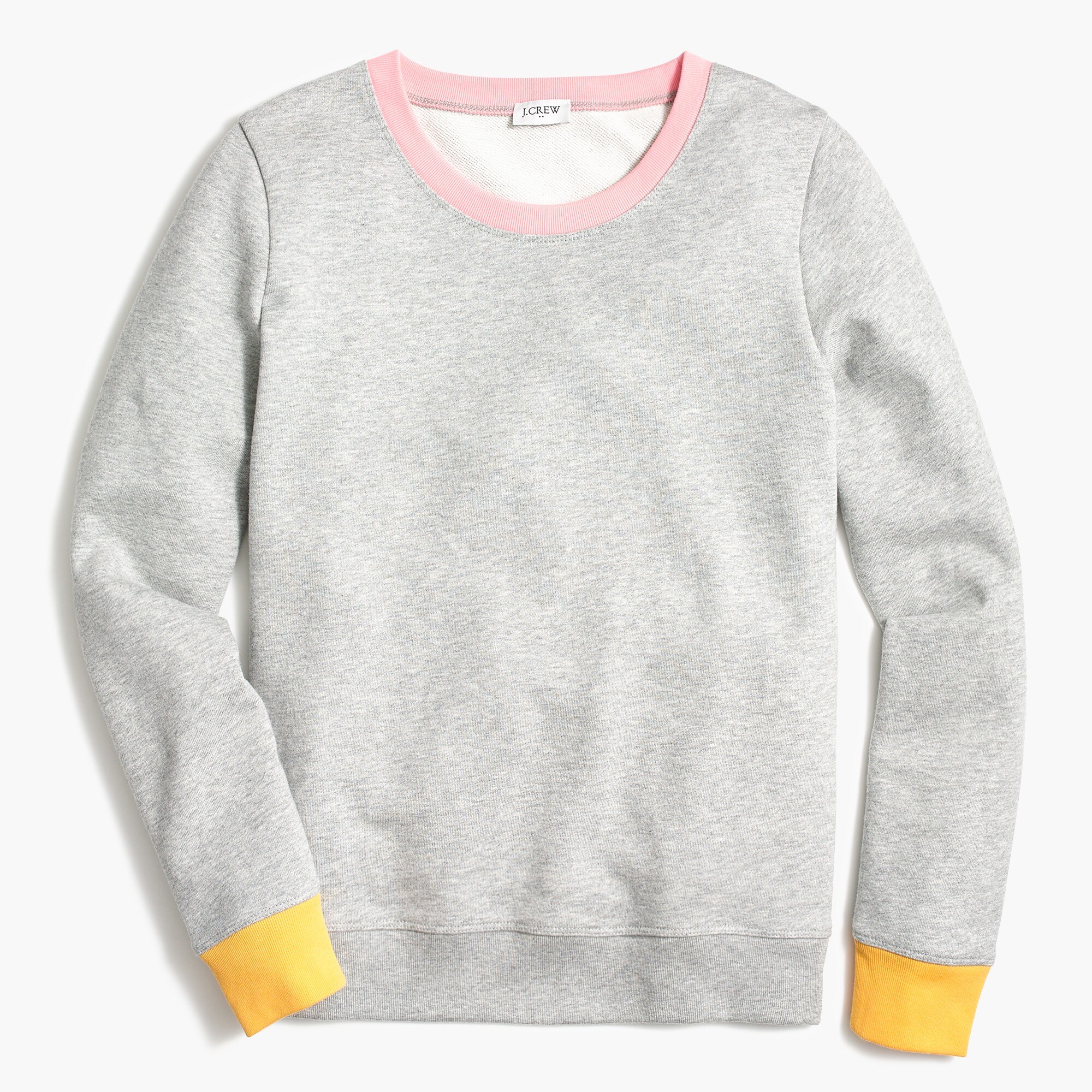 Colorblock crewneck sweatshirt