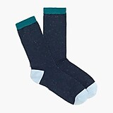 Donegal colorblock trouser socks