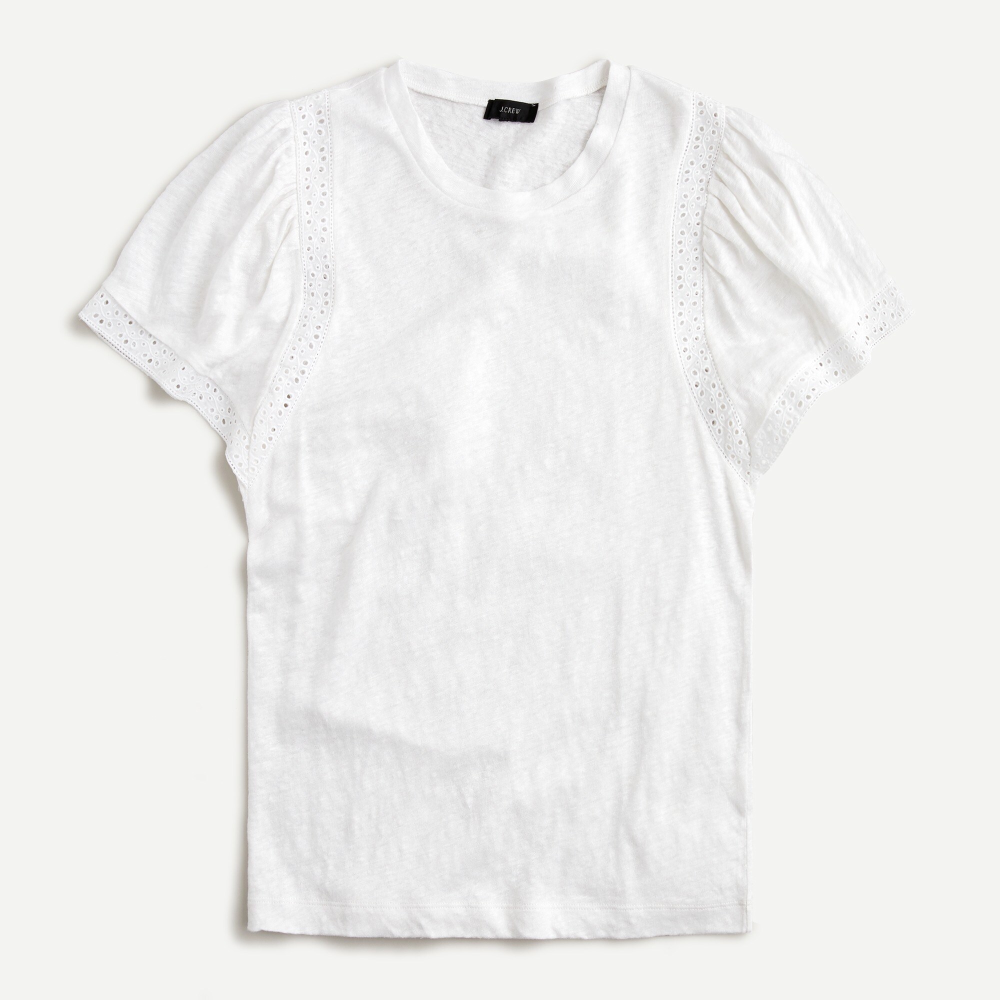 lace trim shirt