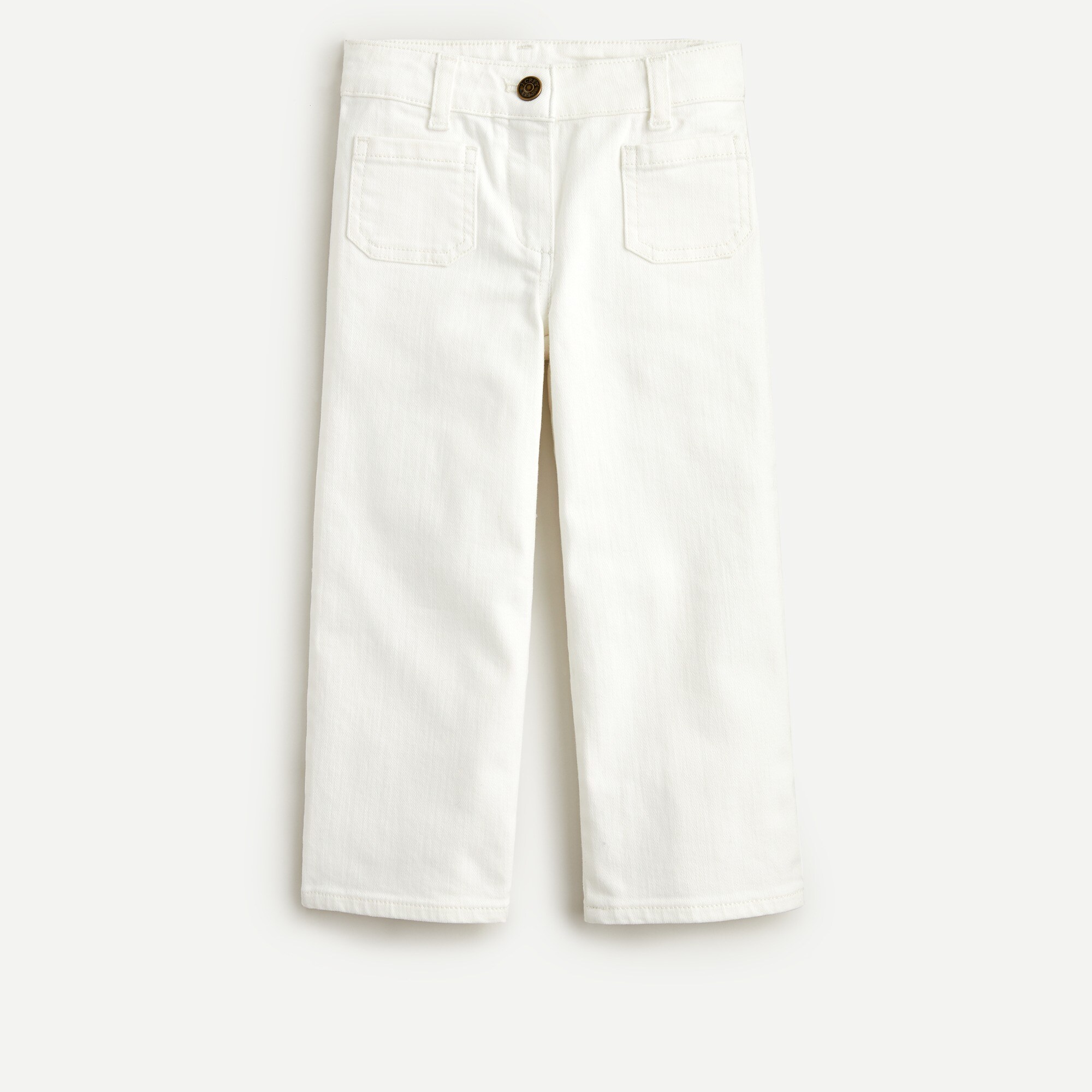 girls white jean