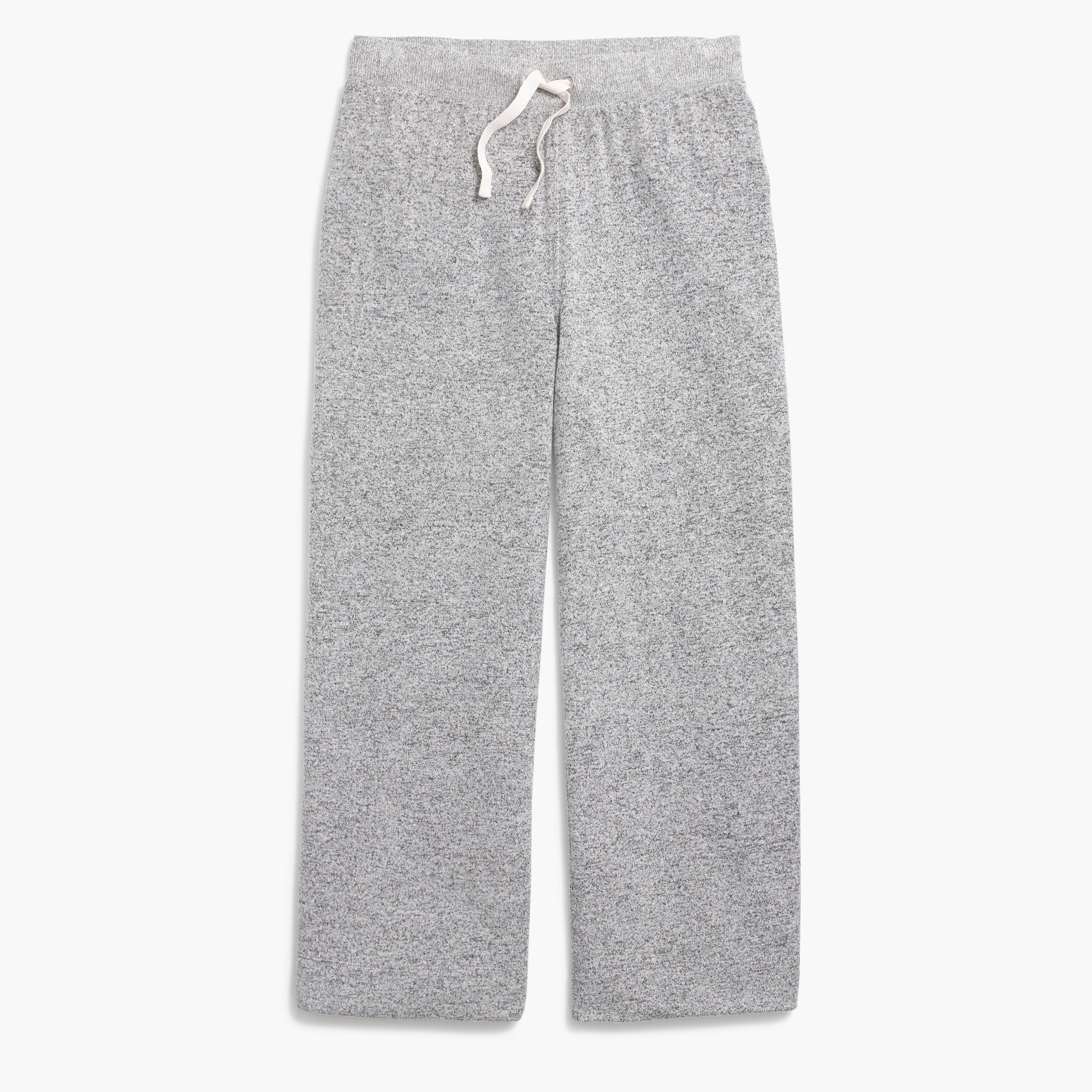 marled wide-leg pant in signature cozy yarn for women