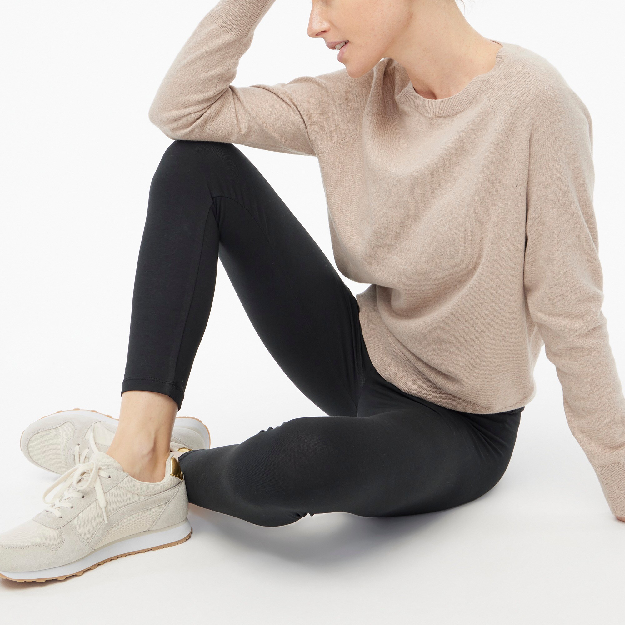 womens Cropped everyday leggings