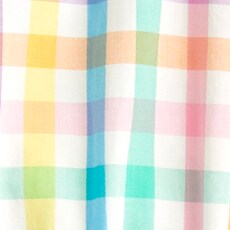 Girls' ruffle-trim dress in gingham FUCHSIA WHITE j.crew: girls' ruffle-trim dress in gingham for girls