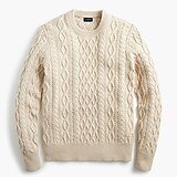 Fisherman crewneck sweater