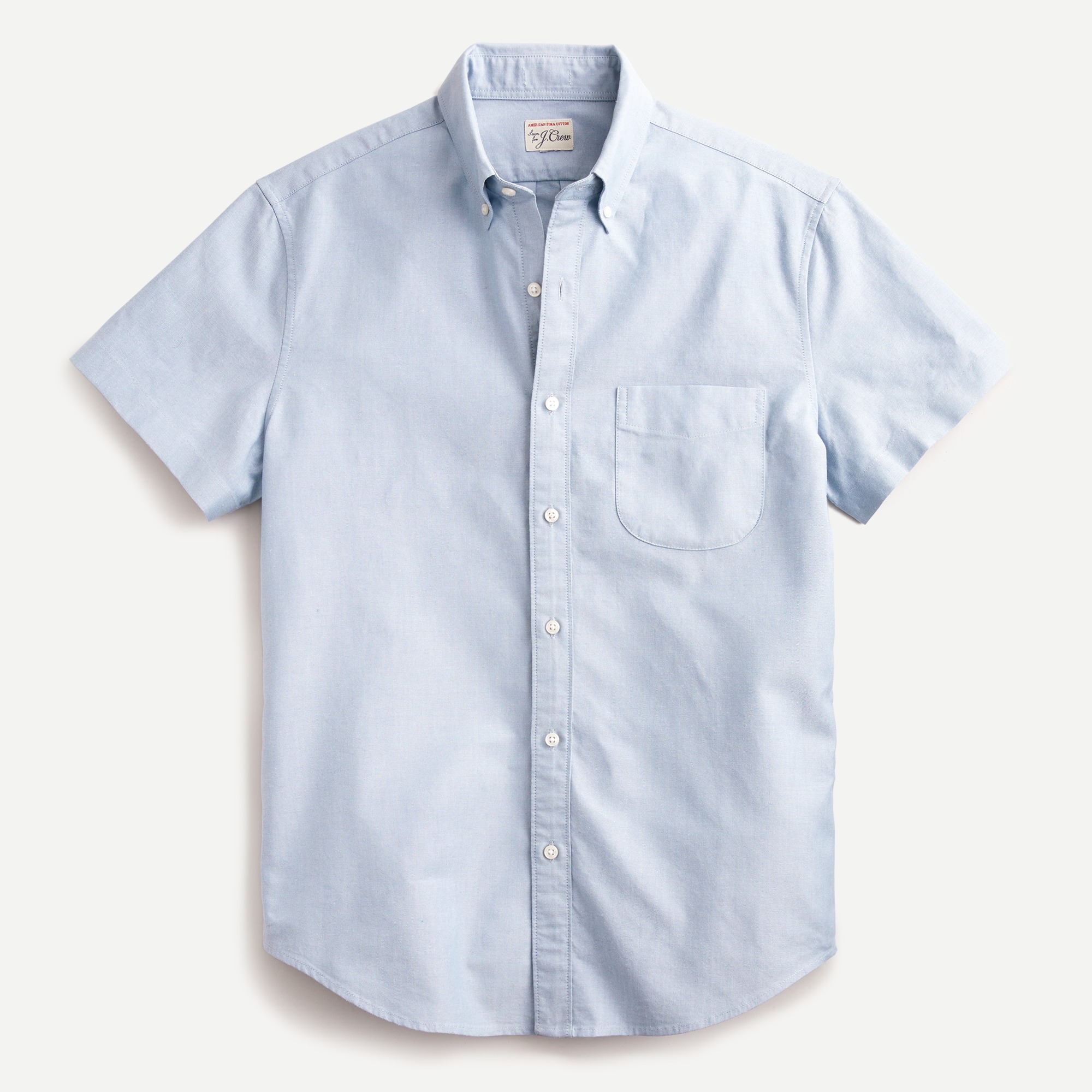 Short-sleeve oxford shirt