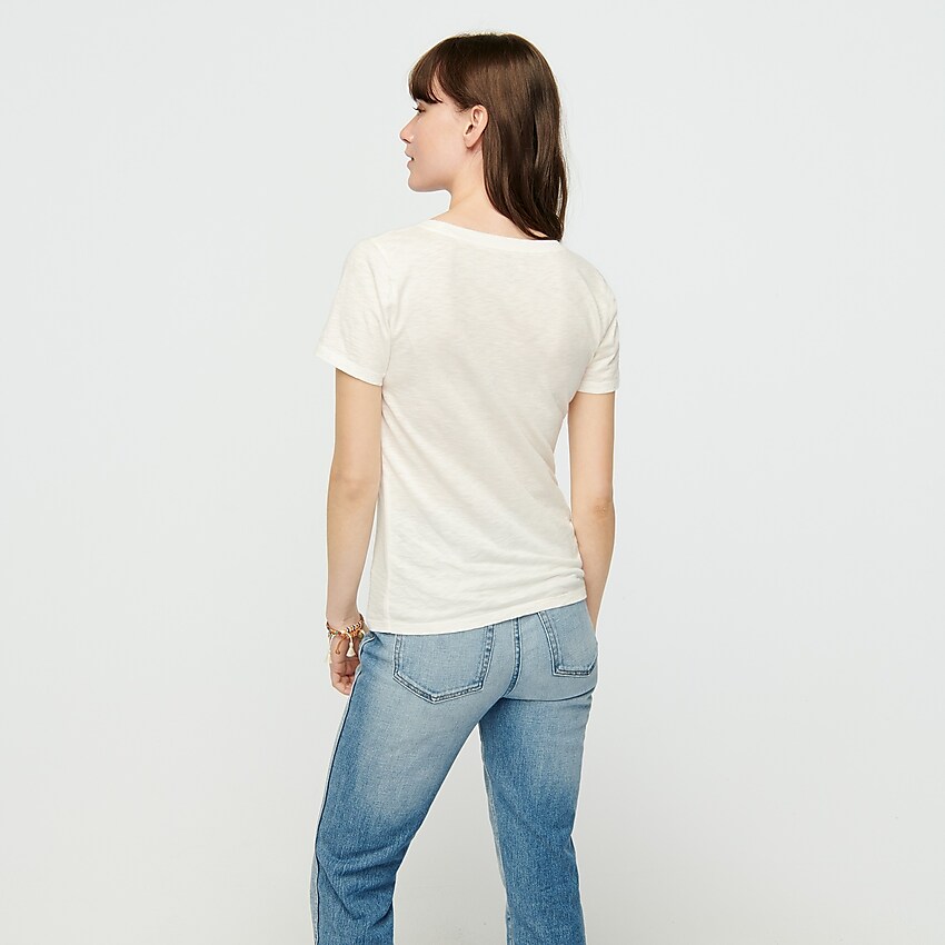 J.Crew: Short-sleeve California Peaches T-shirt In Supima® Cotton For Women