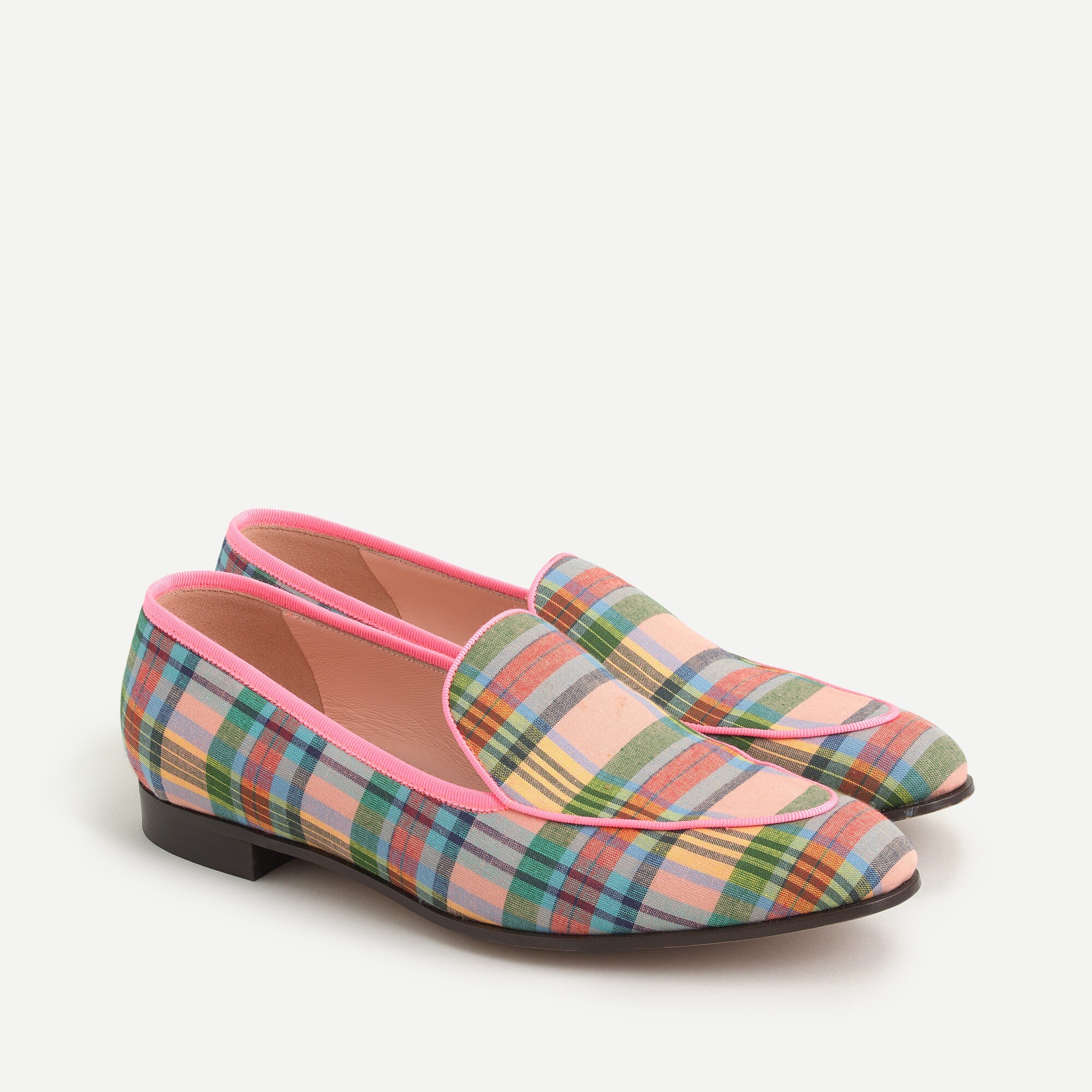 J.Crew Academy Loafer In Ribbon Plaid For Women