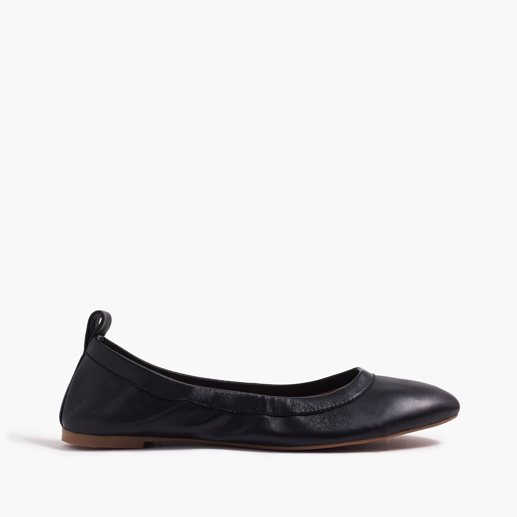 j crew black flats