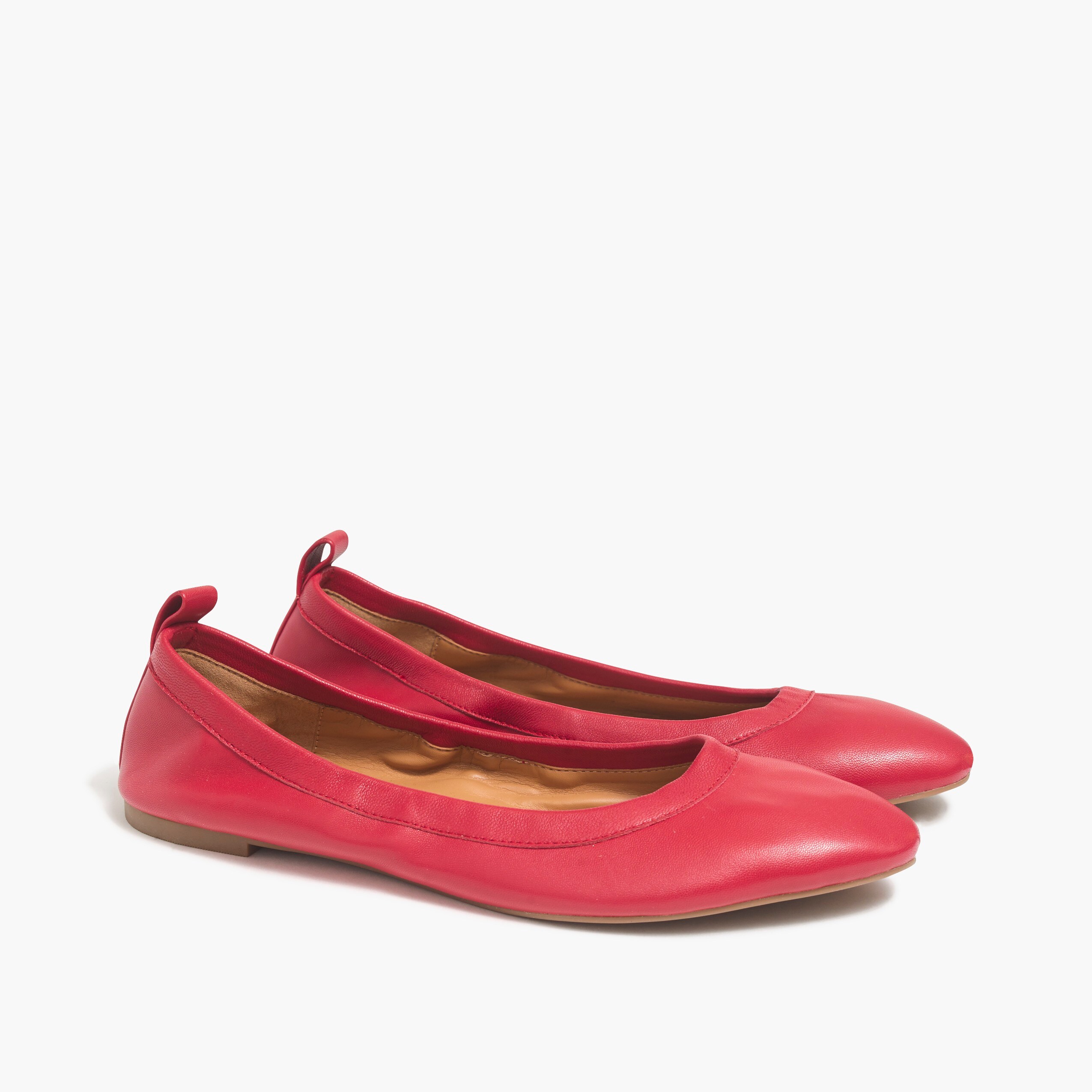 womens red flats