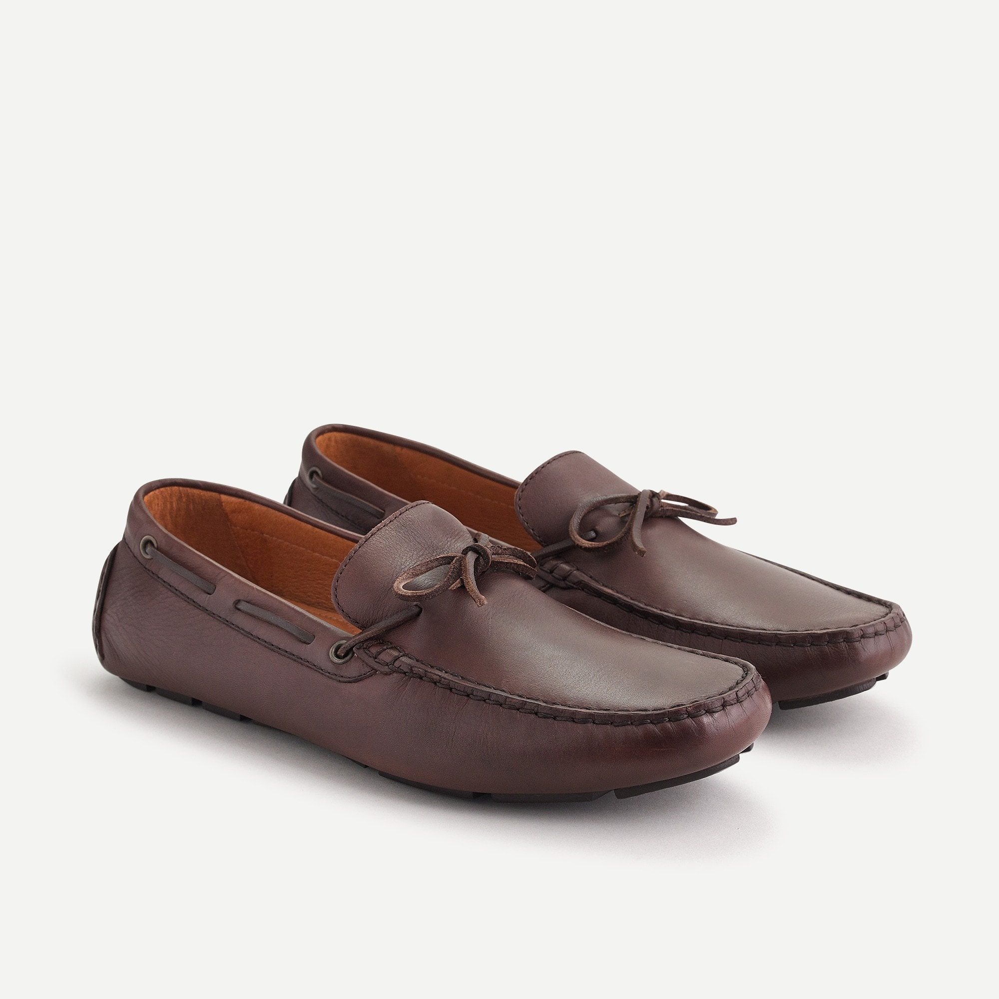 italian leather slip on shoes