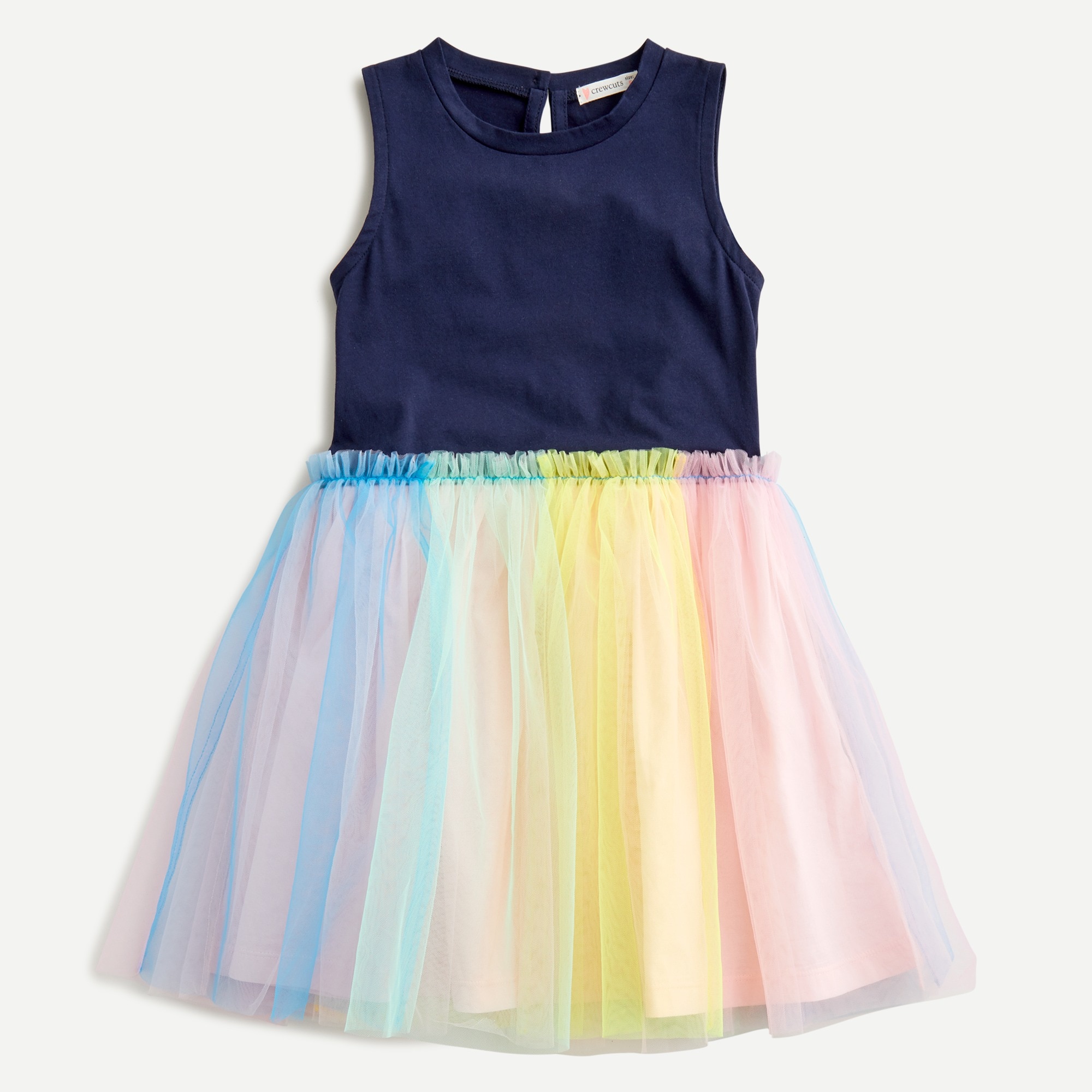 rainbow girls dress