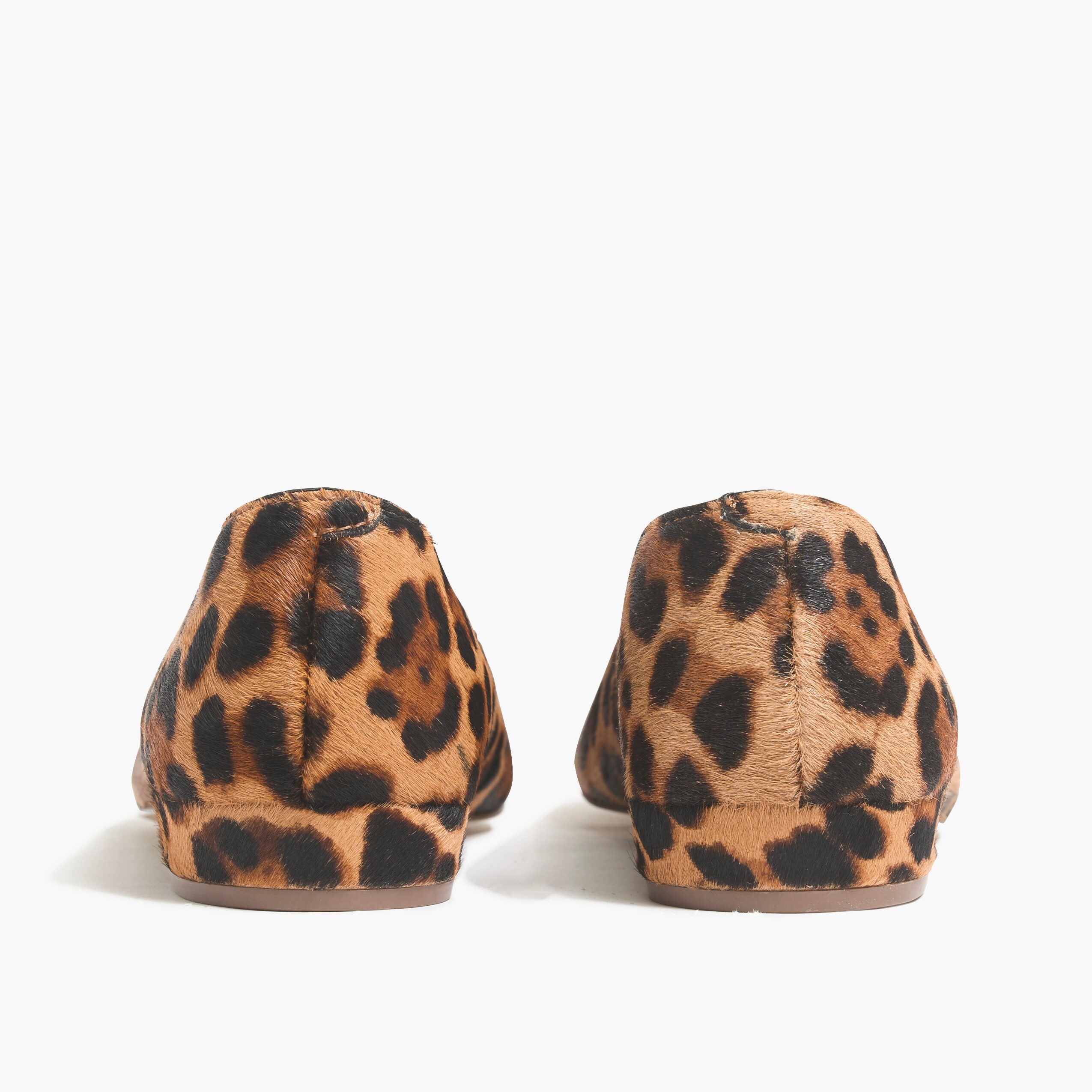 j crew leopard flats