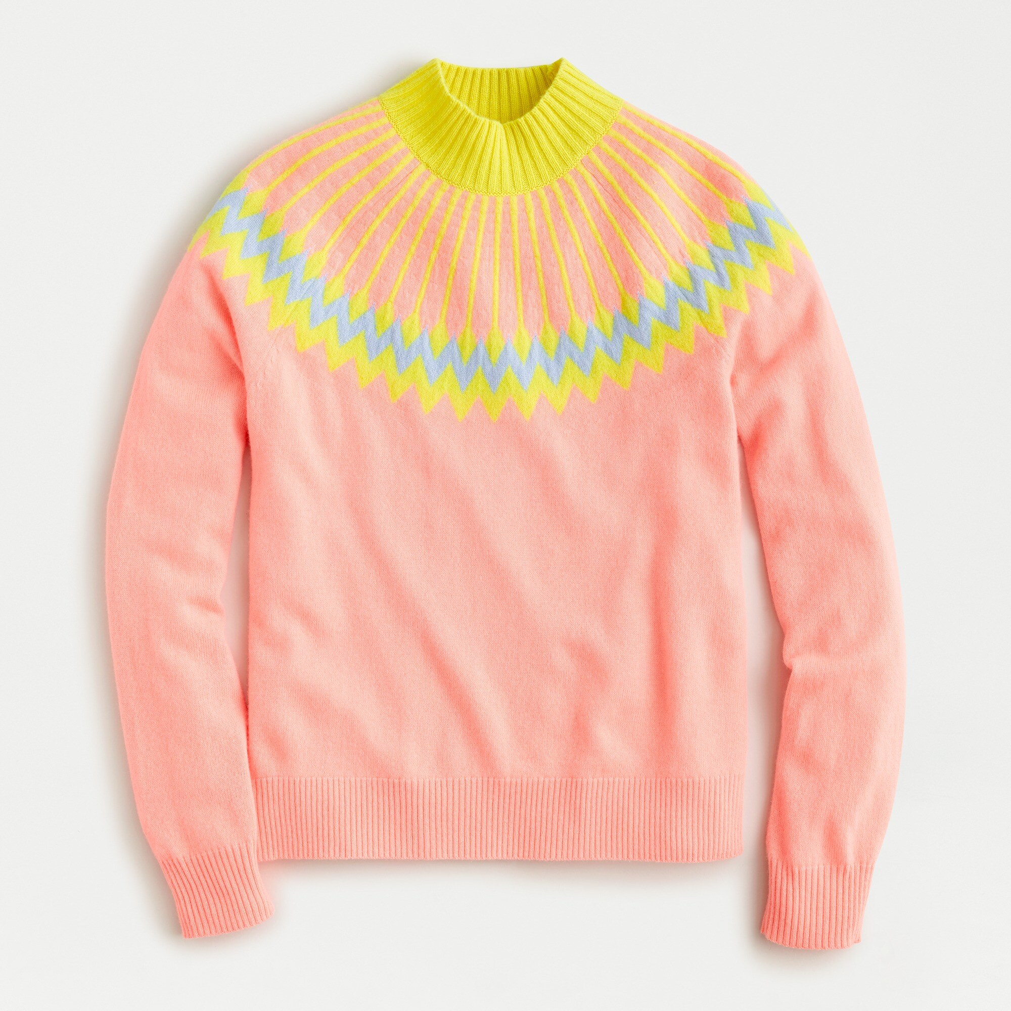 j crew pink cashmere sweater
