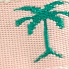 Embroidered flip-flops NAUTICAL FLAGS factory: embroidered flip-flops for women