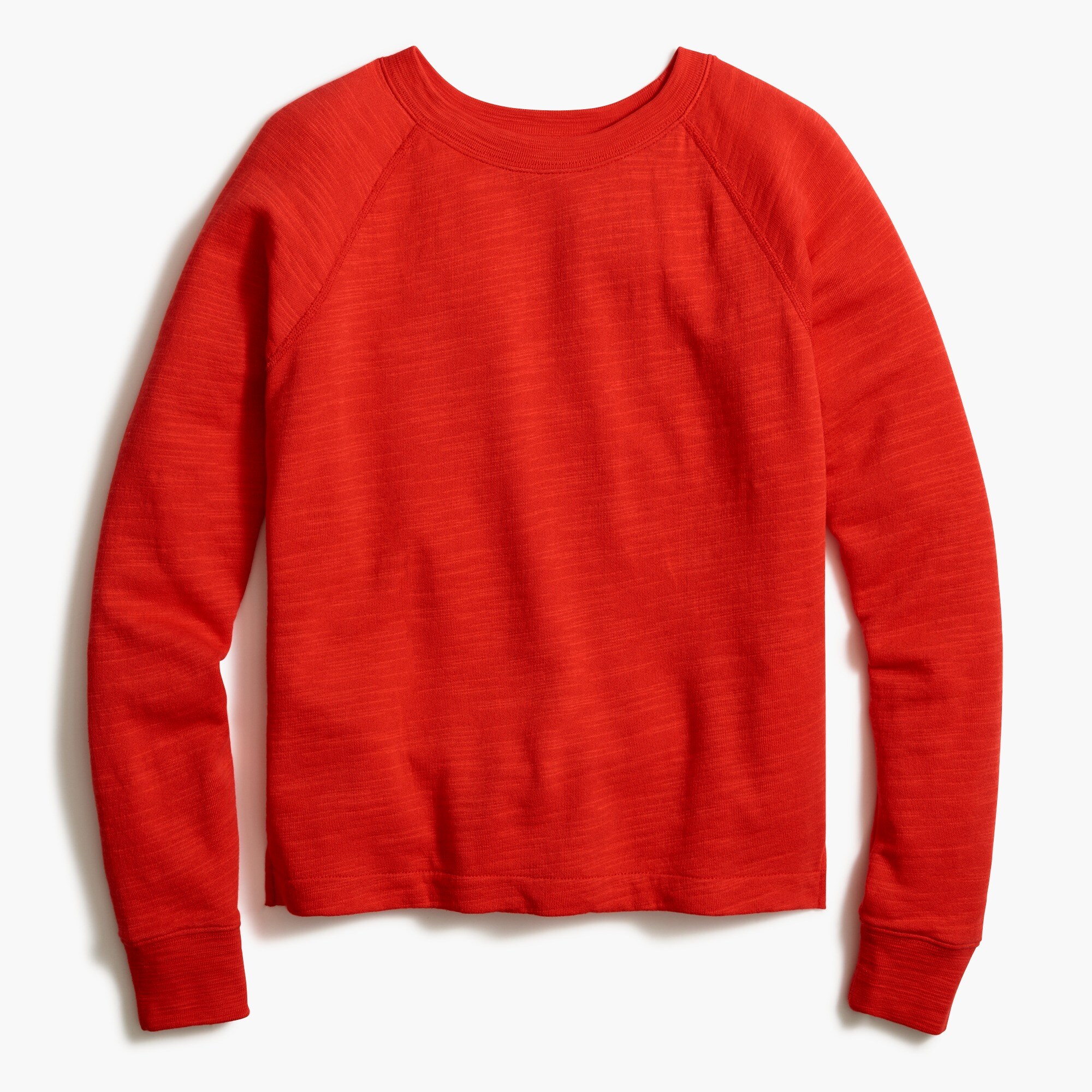 eyelet-back sweatshirt for women