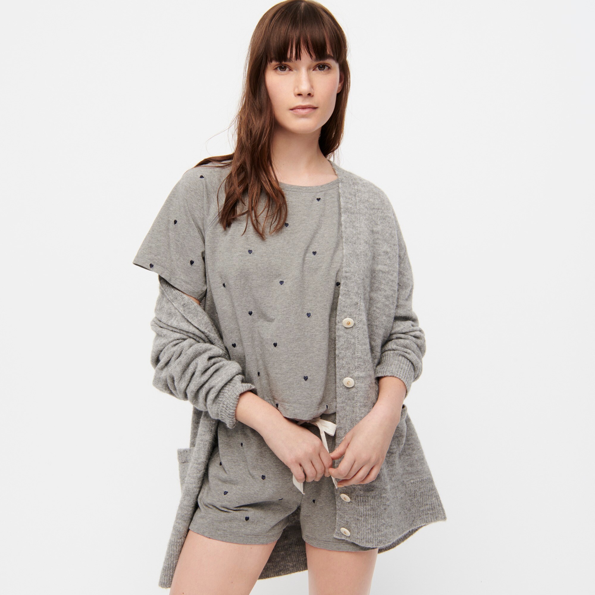 j crew pajama shorts