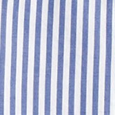 Printed short-sleeve cotton sleep set BANKER BLUE factory: printed short-sleeve cotton sleep set for women