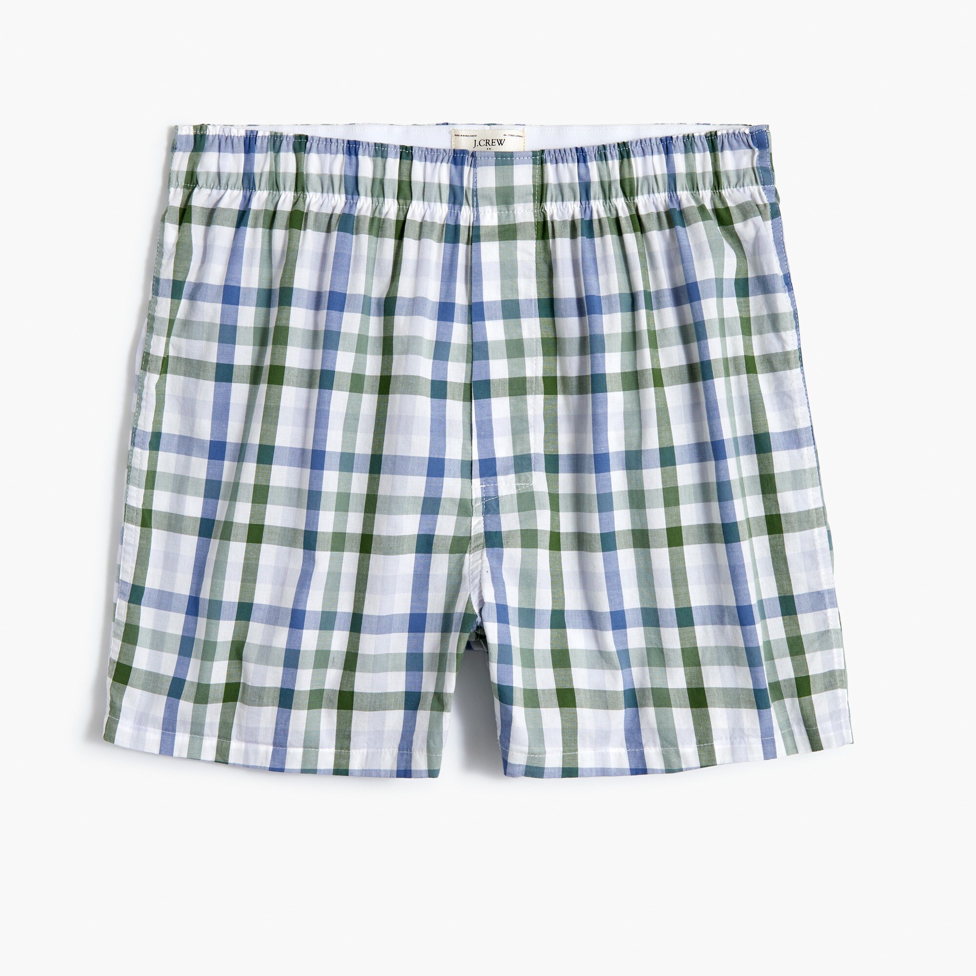 gingham boxers for men