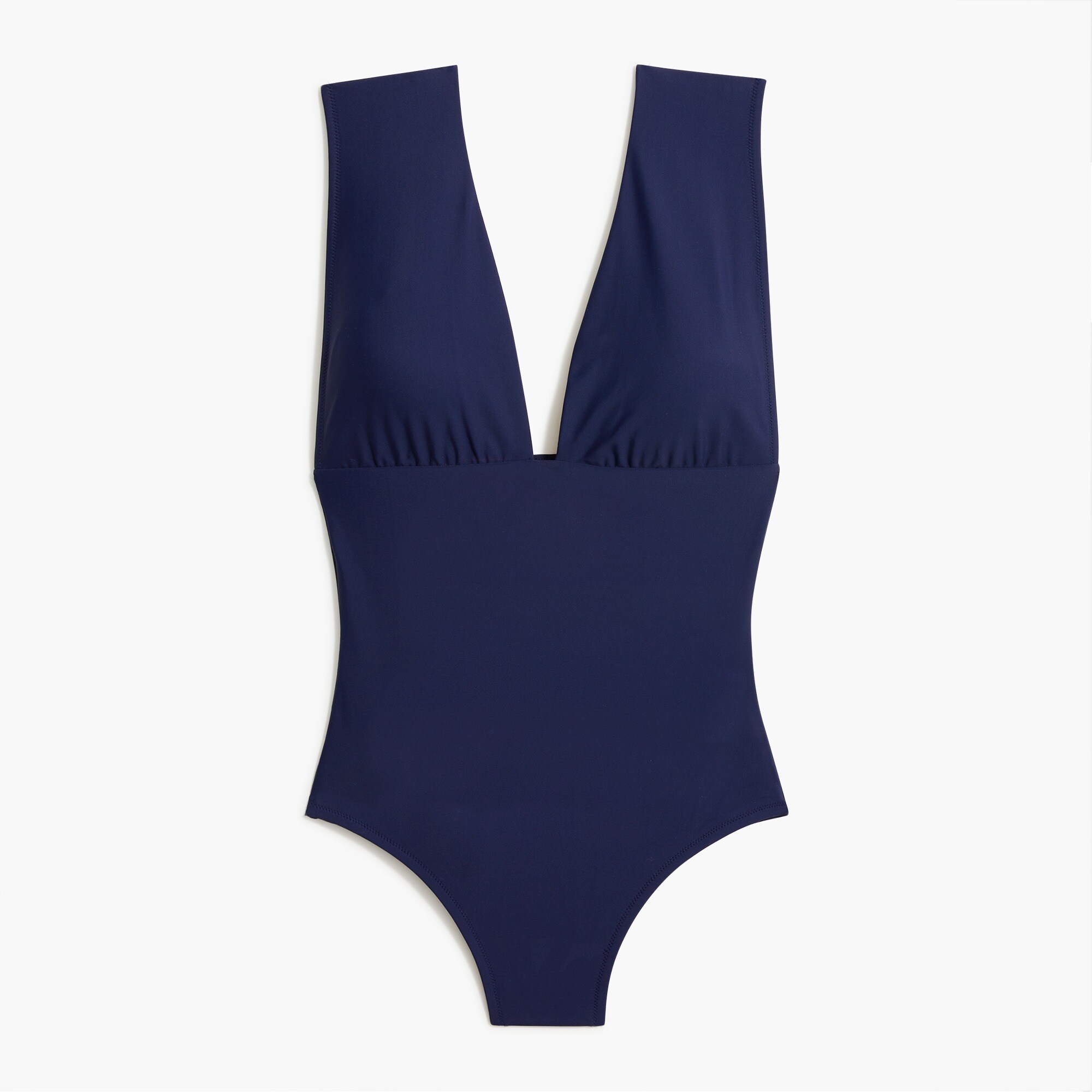 V-neck one-piece