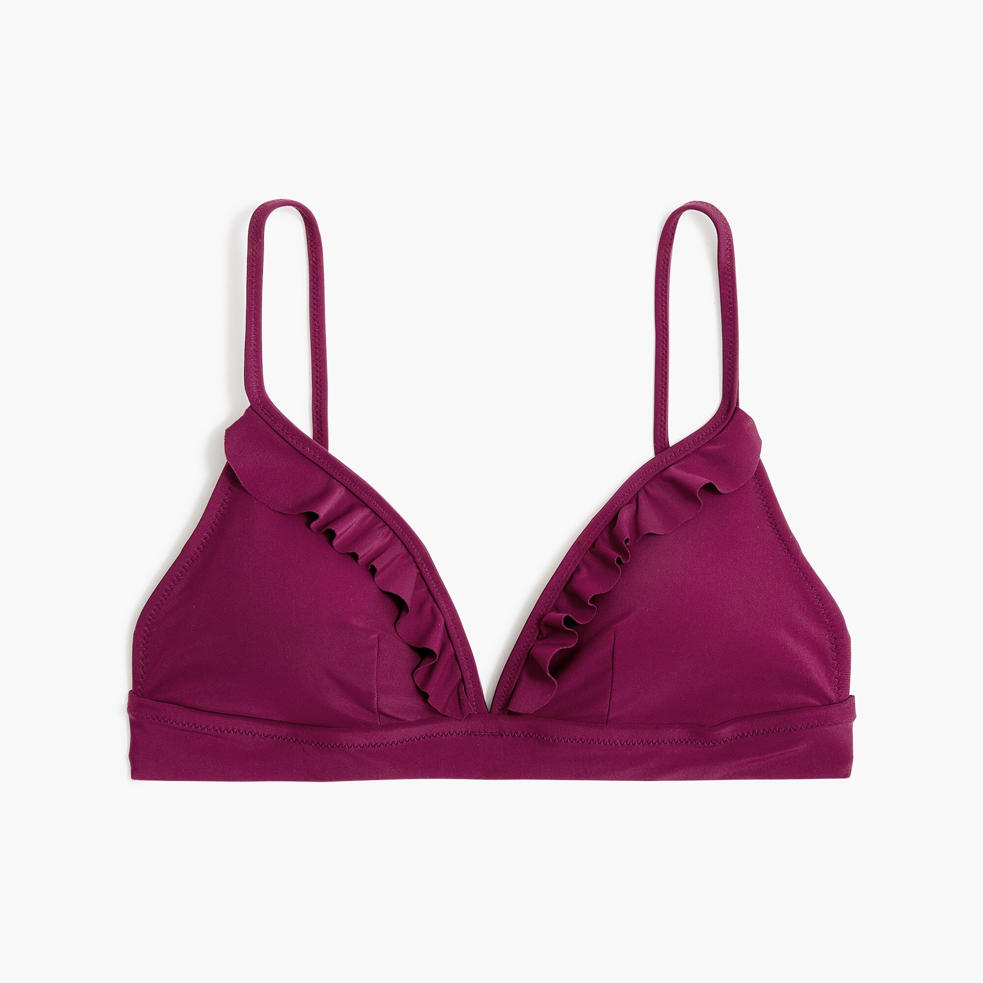 Ruffle french bikini top