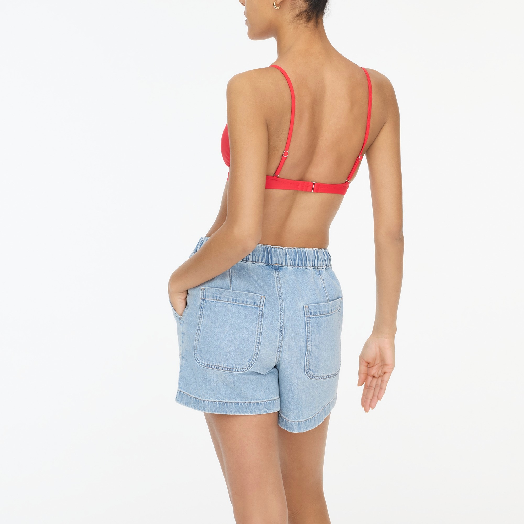 Ruffle french bikini top