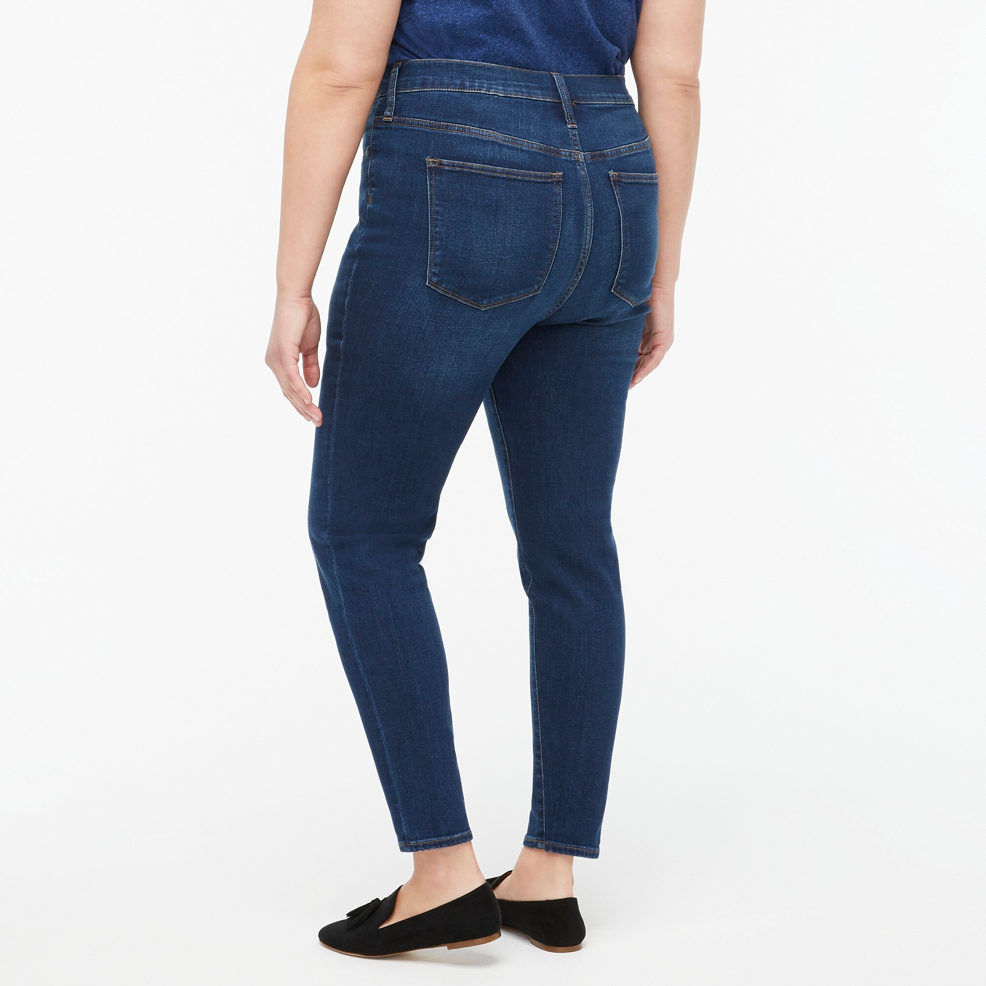 9" mid-rise skinny jean in signature stretch
