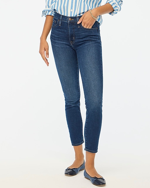 womens Tall 9&quot; mid-rise skinny jean in signature stretch