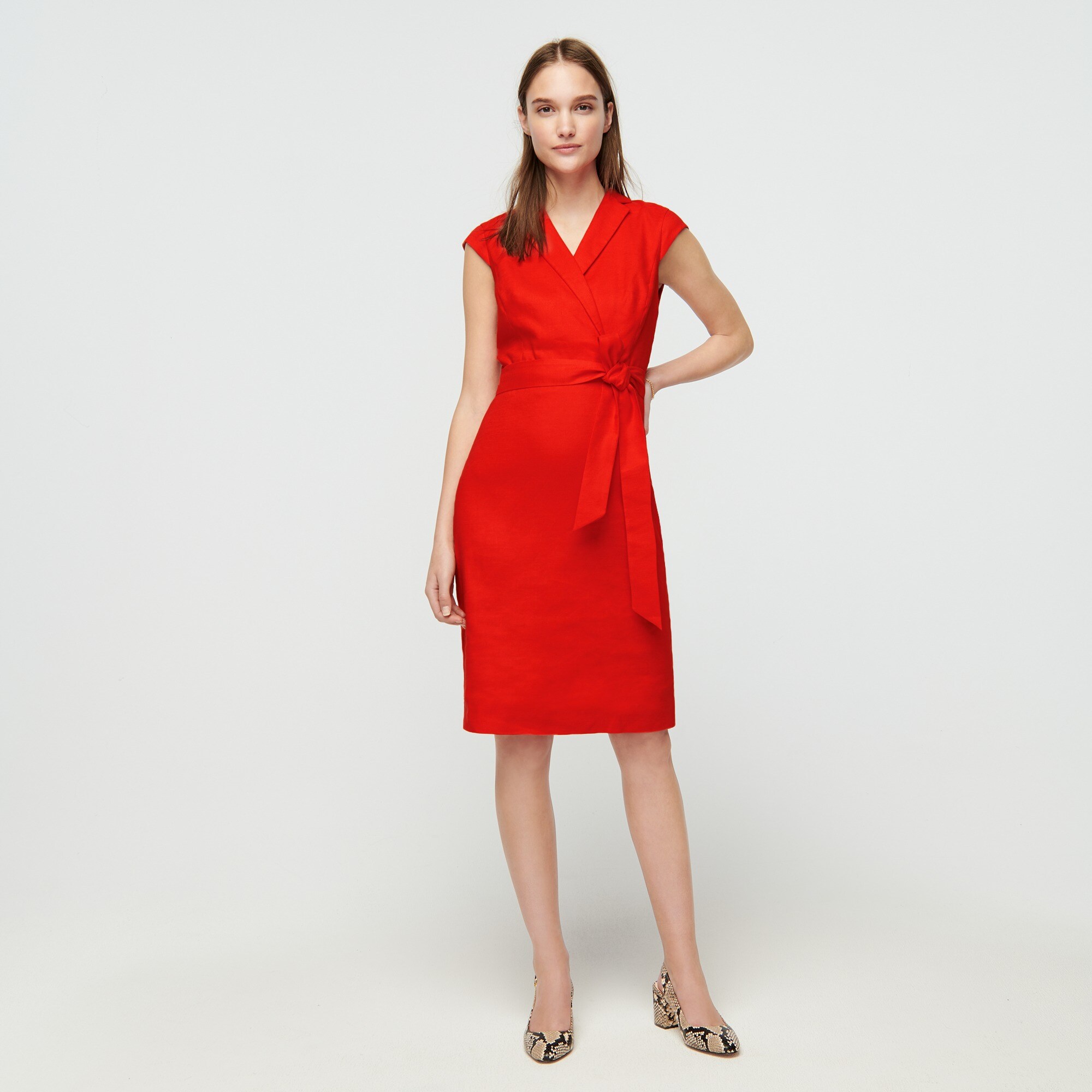 calvin klein off the shoulder sheath dress