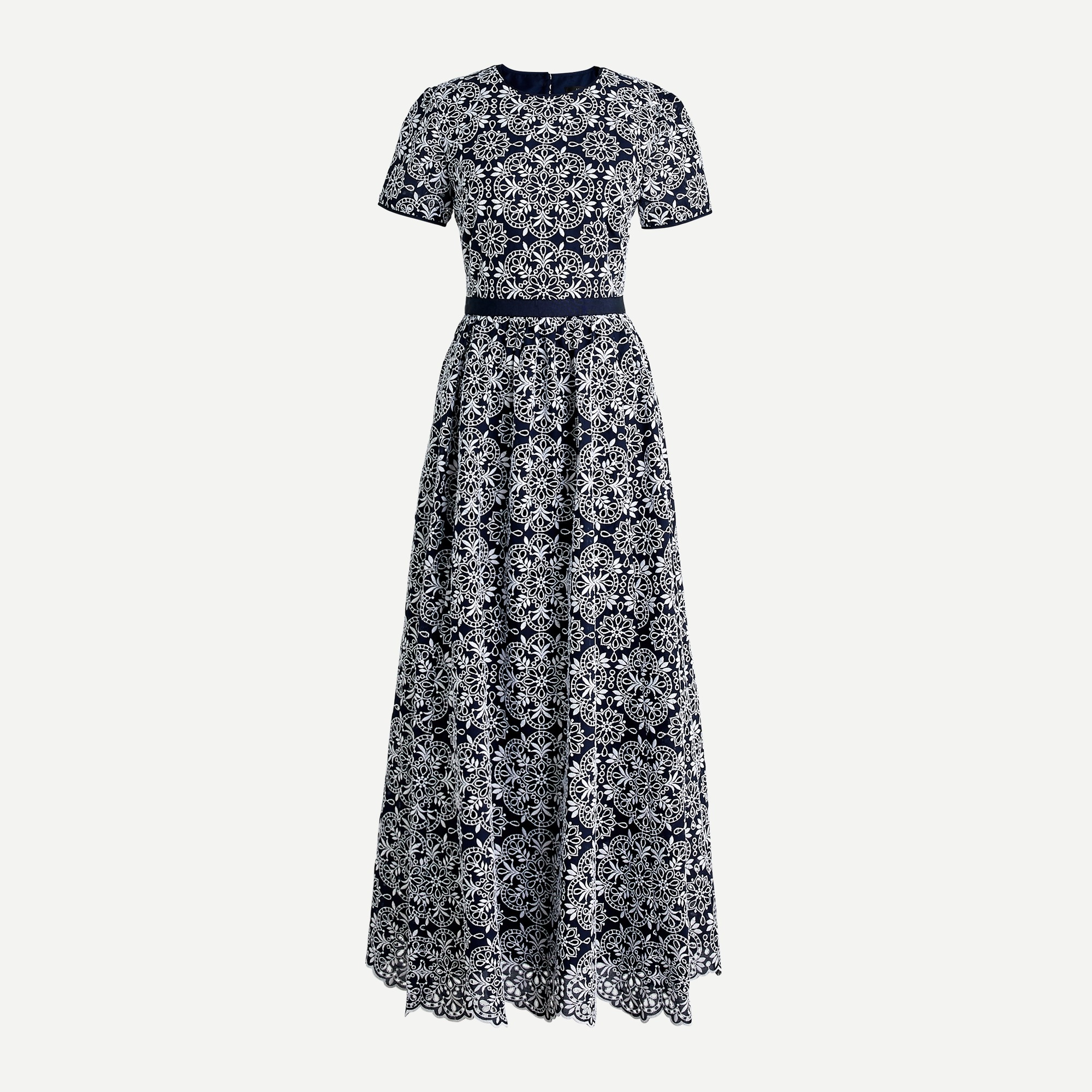 J.Crew: Short-sleeve Maxi Dress In 