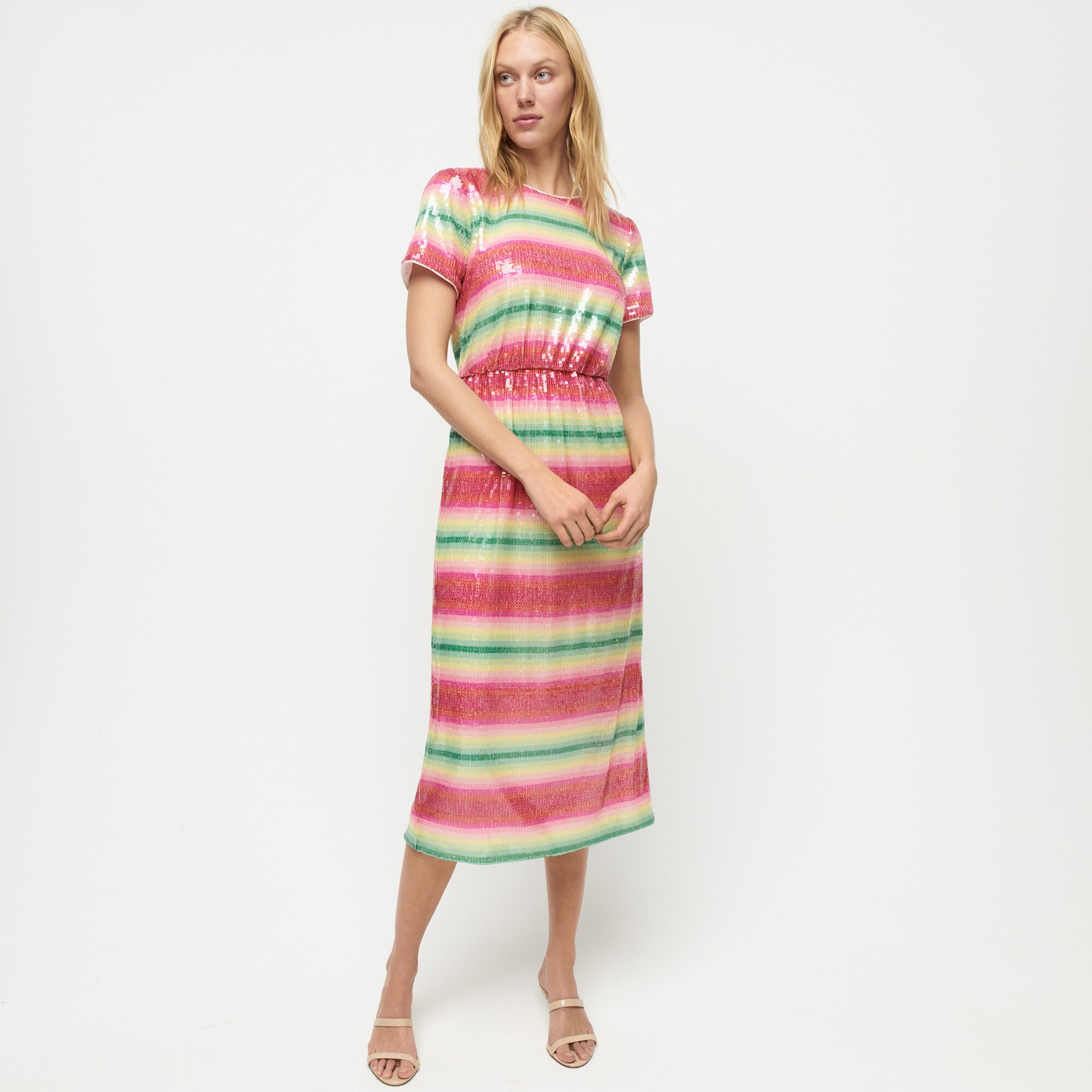 j crew sequin dress