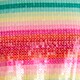 Short-sleeve sequin dress in watermelon stripe RED GREEN MULTI j.crew: short-sleeve sequin dress in watermelon stripe for women
